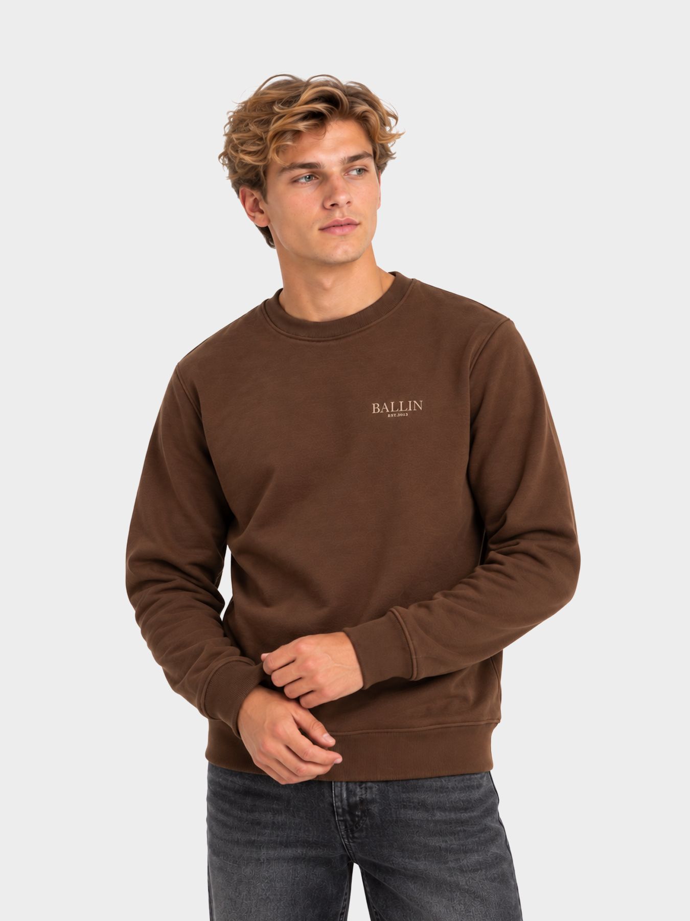 Ballin 2699 crewneck Brown 00121244-769