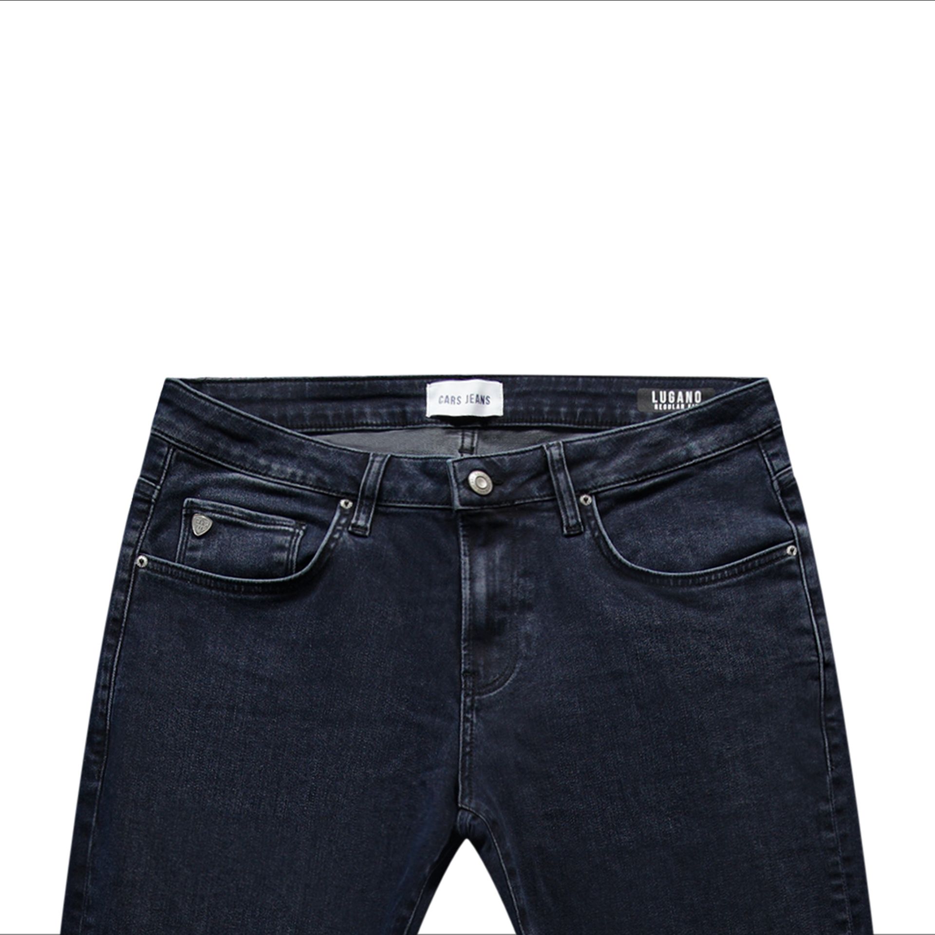 Cars Jeans Heren Jeans Lugano Regular Fit 93 black blue 2900171701523