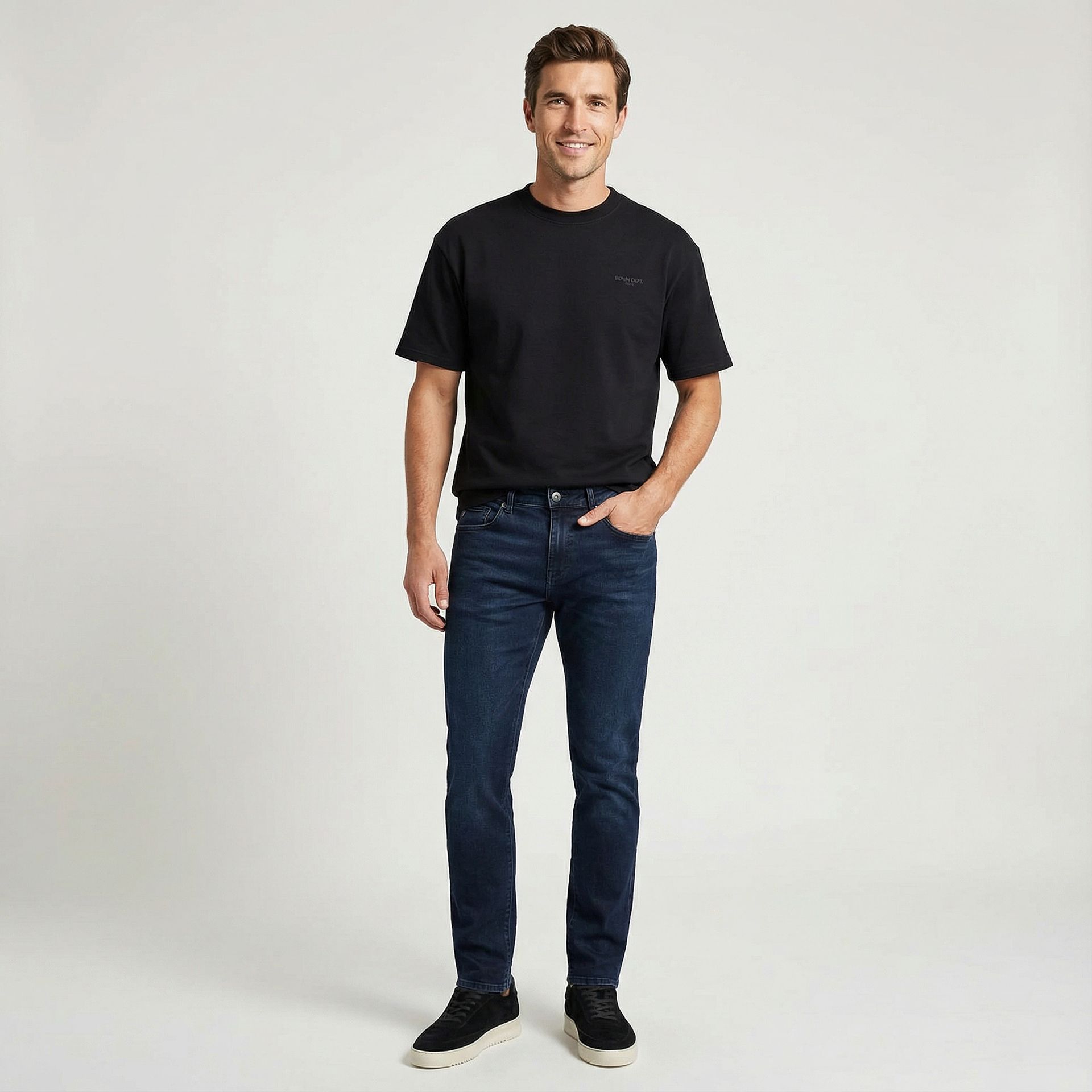 Cars Jeans Heren Jeans Lugano Regular Fit 93 black blue 2900171701523
