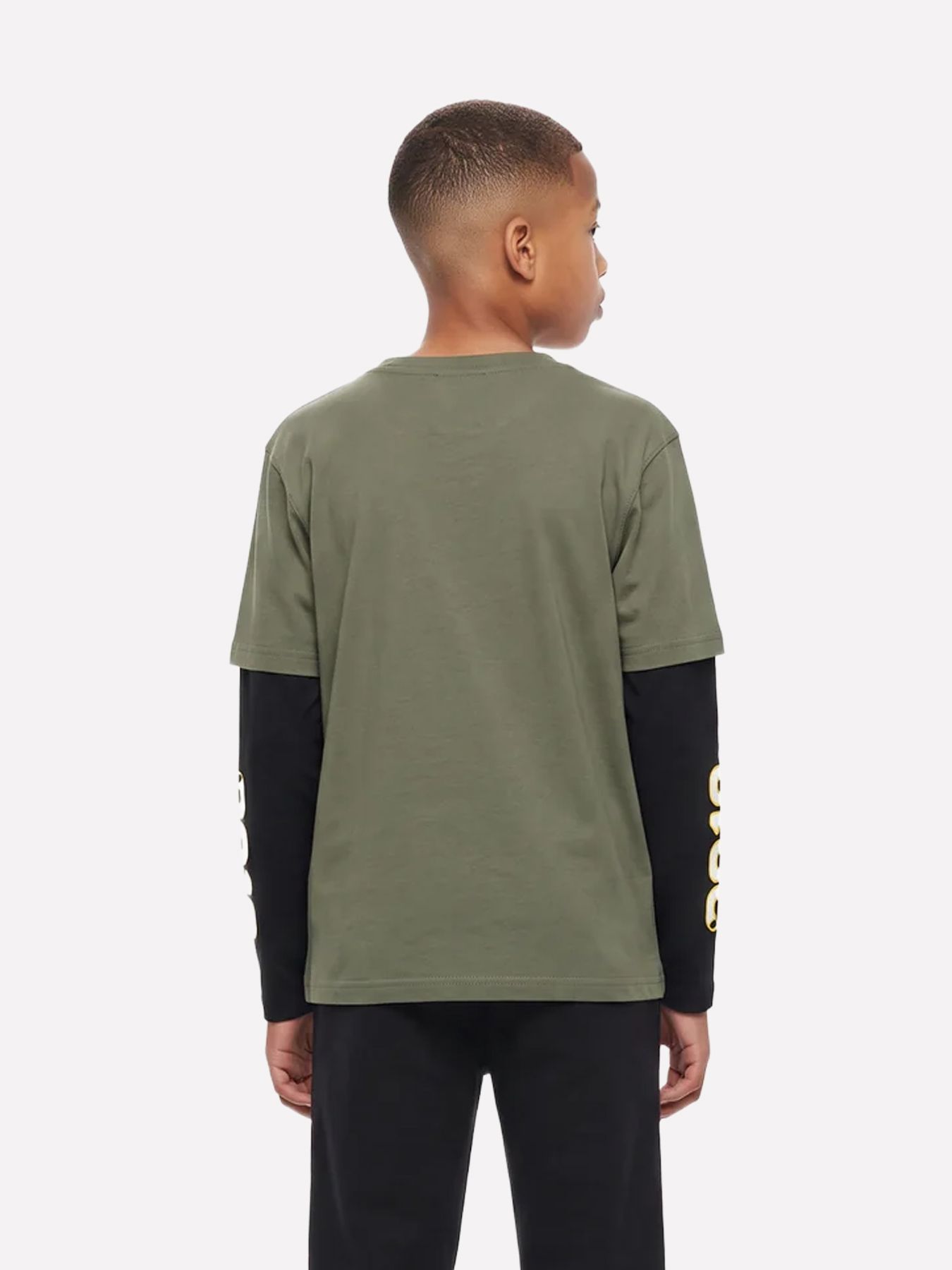Malelions Malelions Junior College Double Layered Longsleeve 43025 Dark Olive 2900171703053