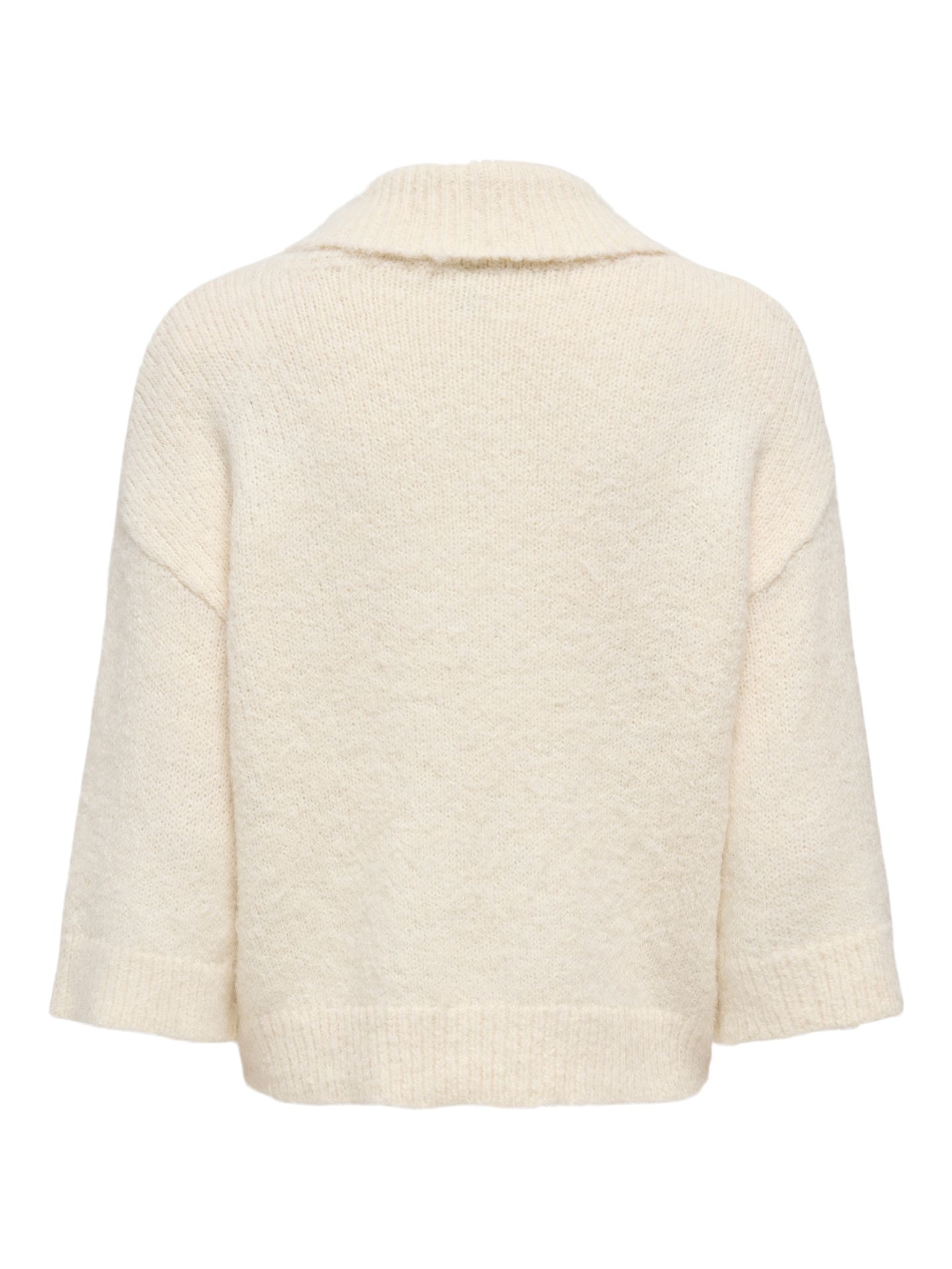 Only ONLMAGGIE 3/4 WIDE ZIP CARDI CC KNT Birch/Femme 2900171707051