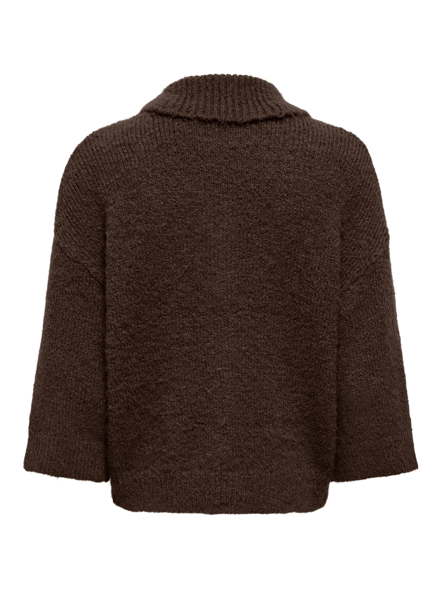 Only ONLMAGGIE 3/4 WIDE ZIP CARDI CC KNT Coffee Bean/Paris 2900171708041