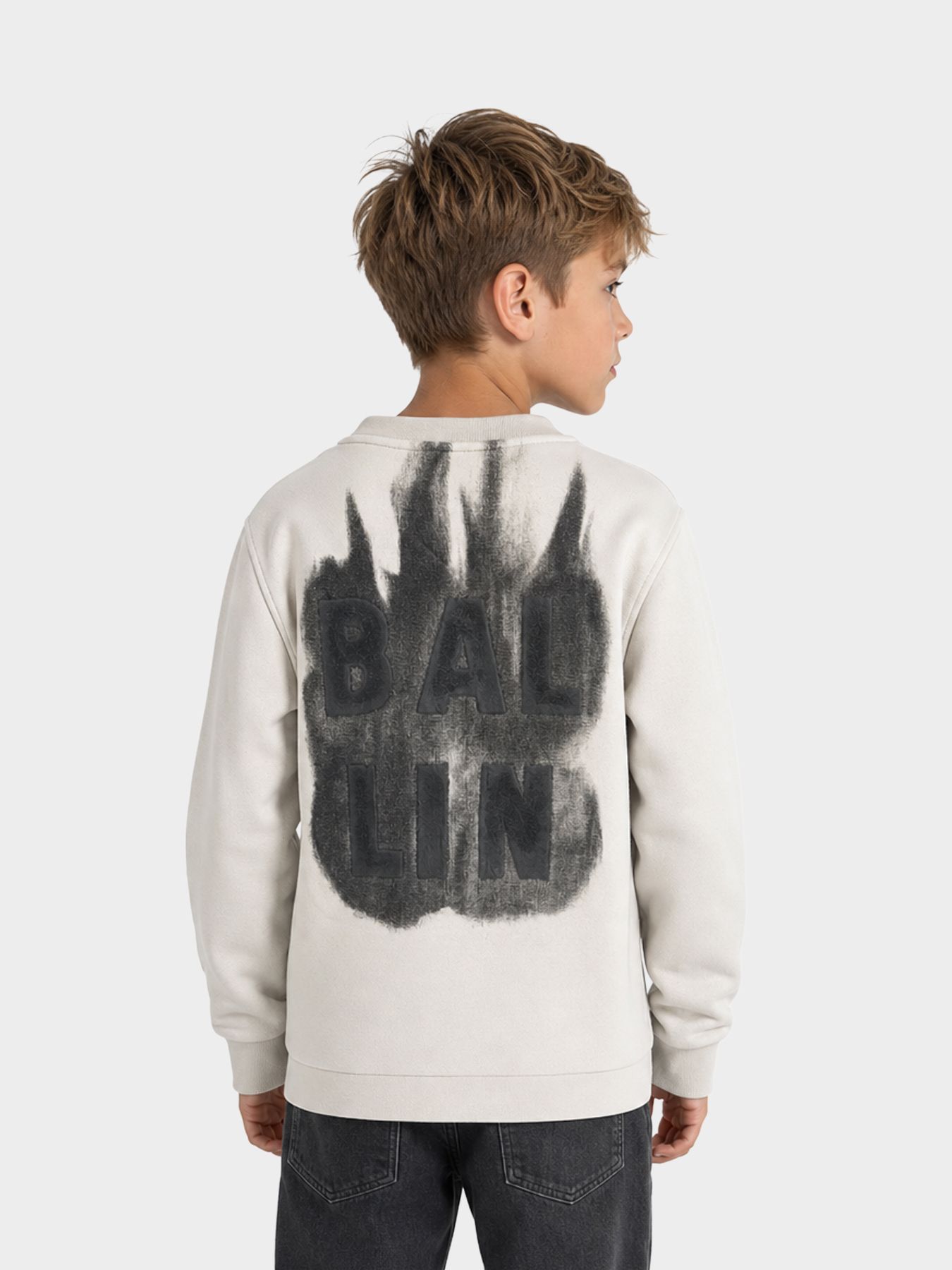 Ballin 5057 Kids crewneck Stone 00121258-STONE