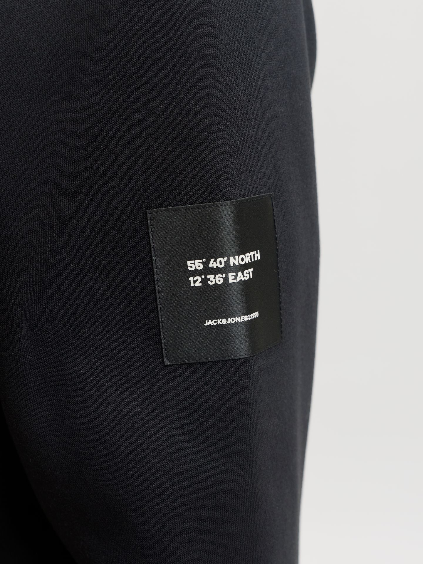 Jack & Jones JJCLEVELAND SWEAT CREW NECK LN Black 2900171720043