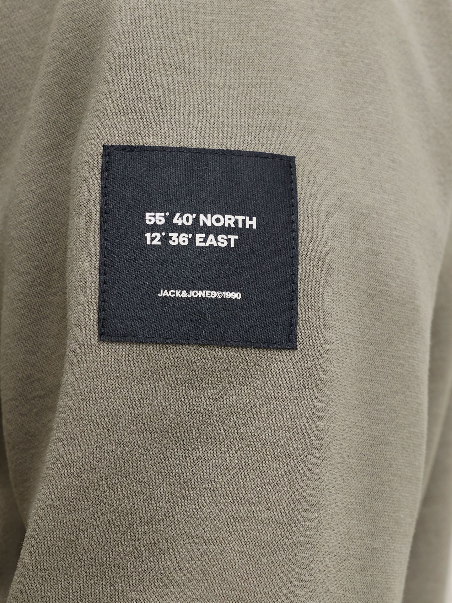 Jack & Jones JJCLEVELAND SWEAT CREW NECK LN Vetiver 2900171719030