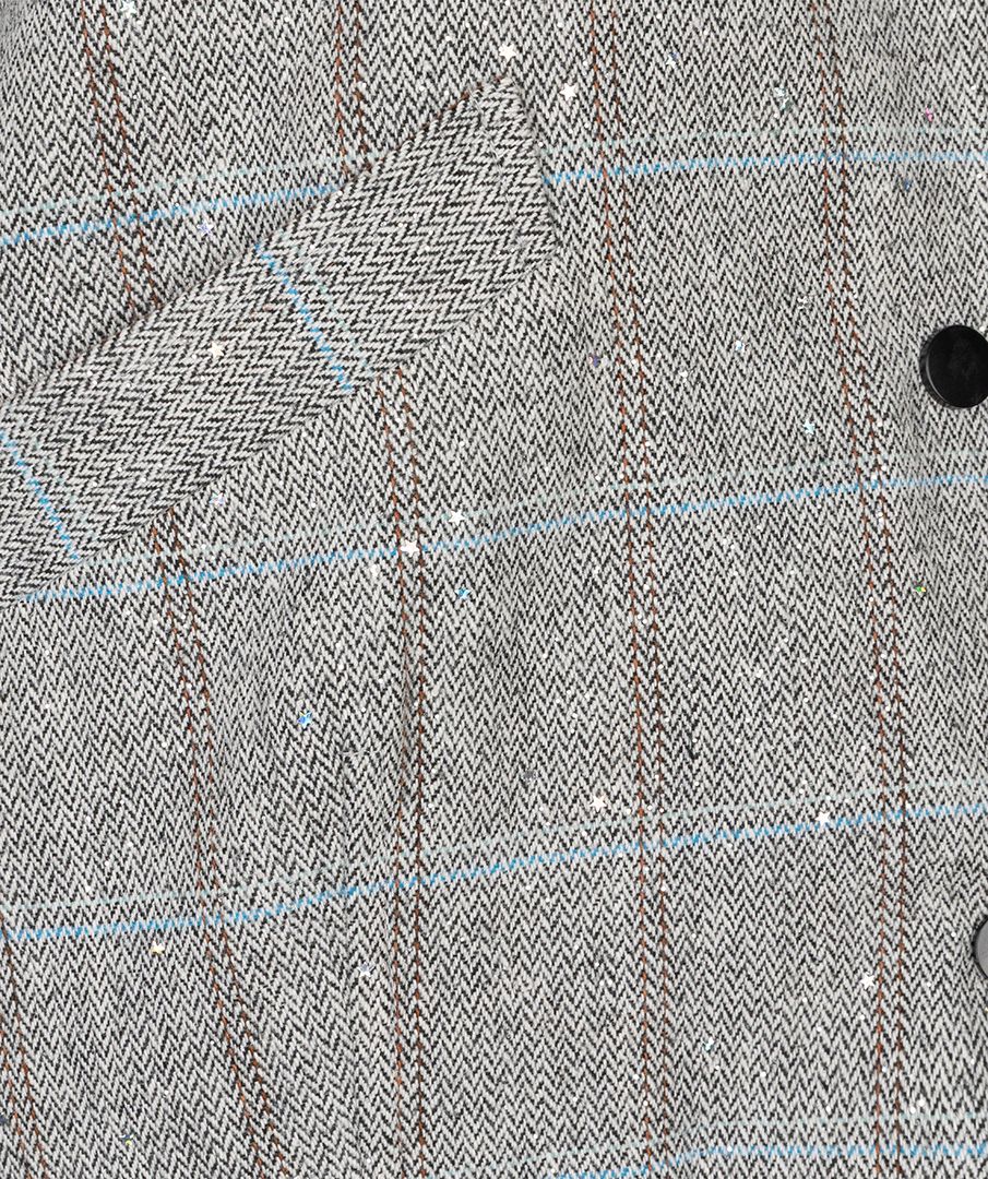 Esqualo Jacket bomber glittercheck 999 print 2900171870144