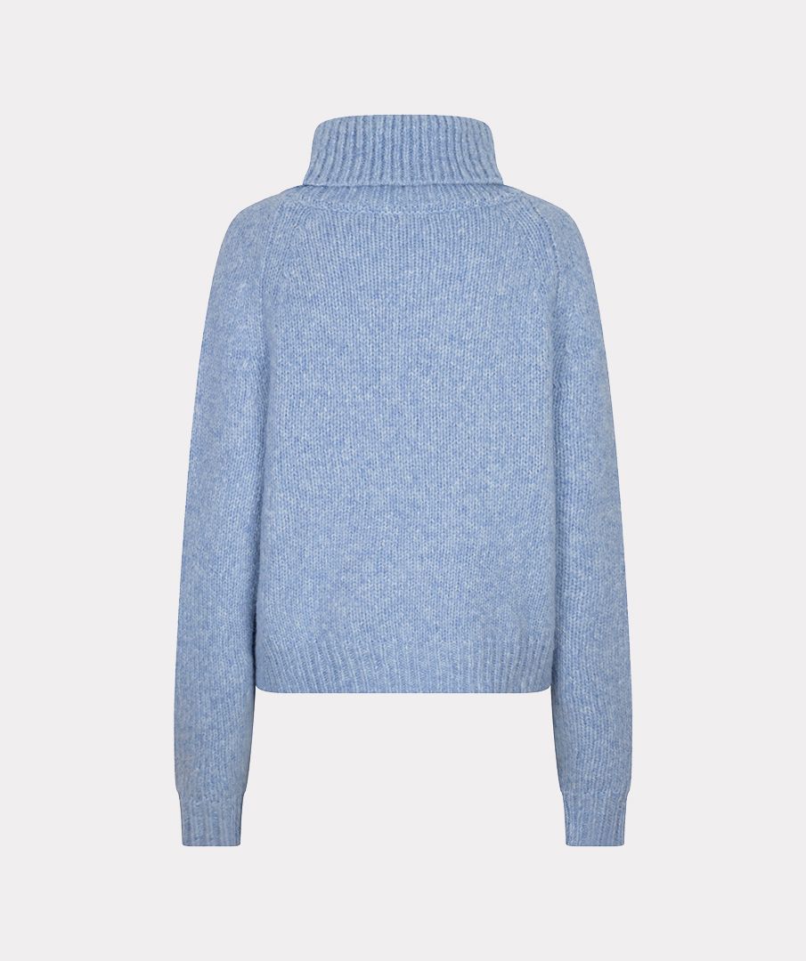 Esqualo Sweater open big col 619 sky blue 2900171877037