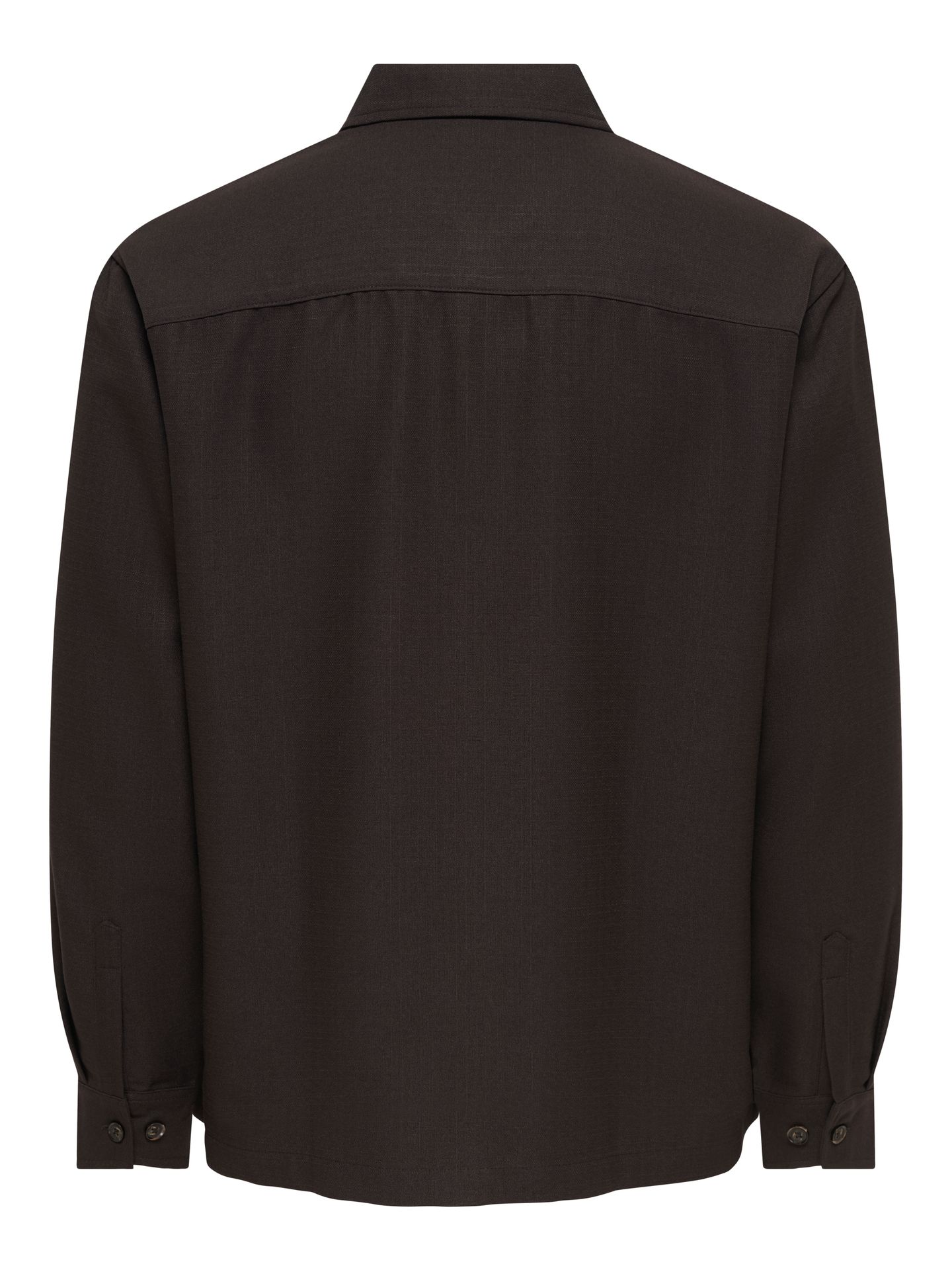 Only & Sons ONSHANSI ARIO LS SHIRT RLX Coffee Bean 2900172108048