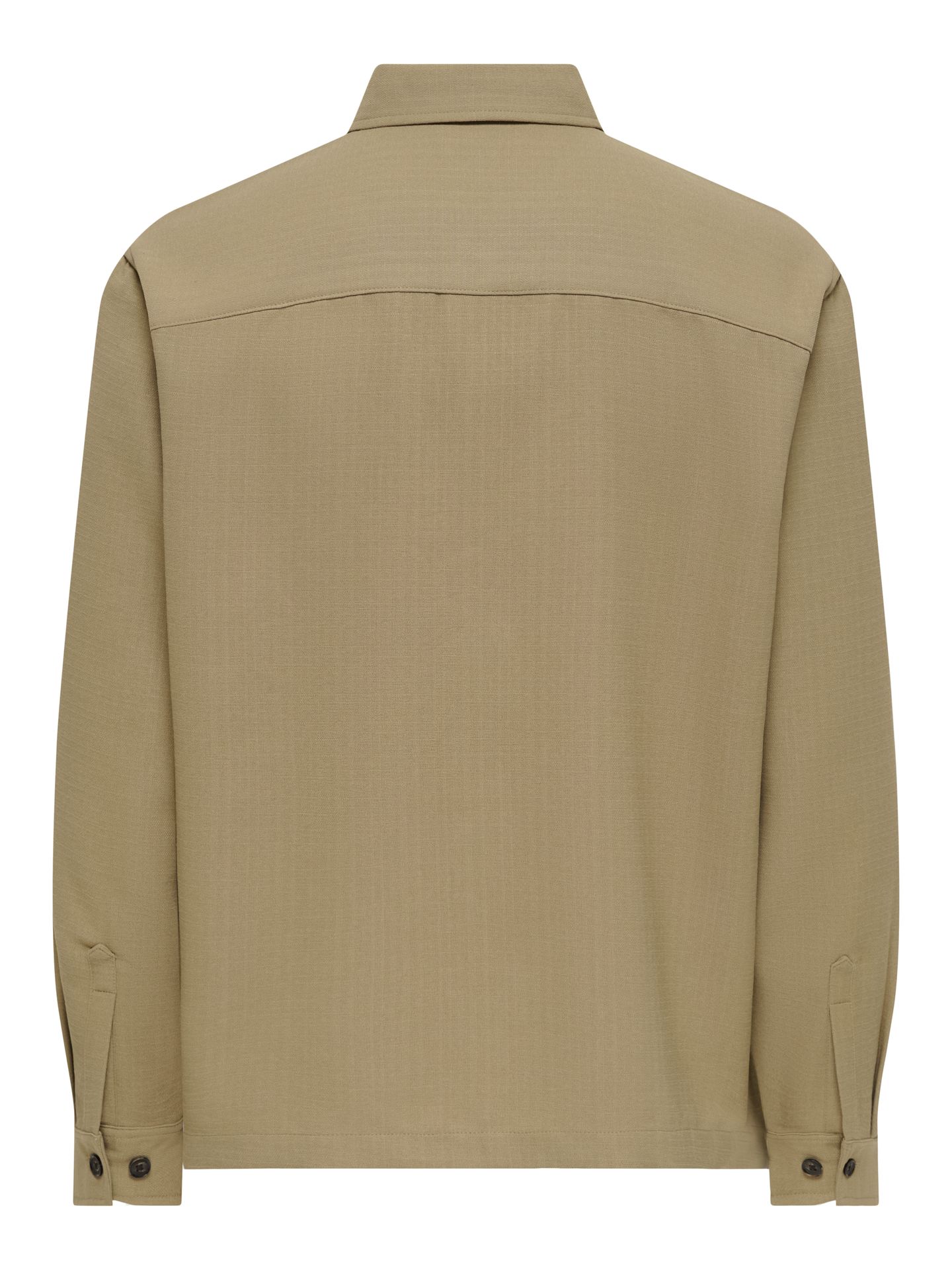 Only & Sons ONSHANSI ARIO LS SHIRT RLX Petrified Oak 2900172122051