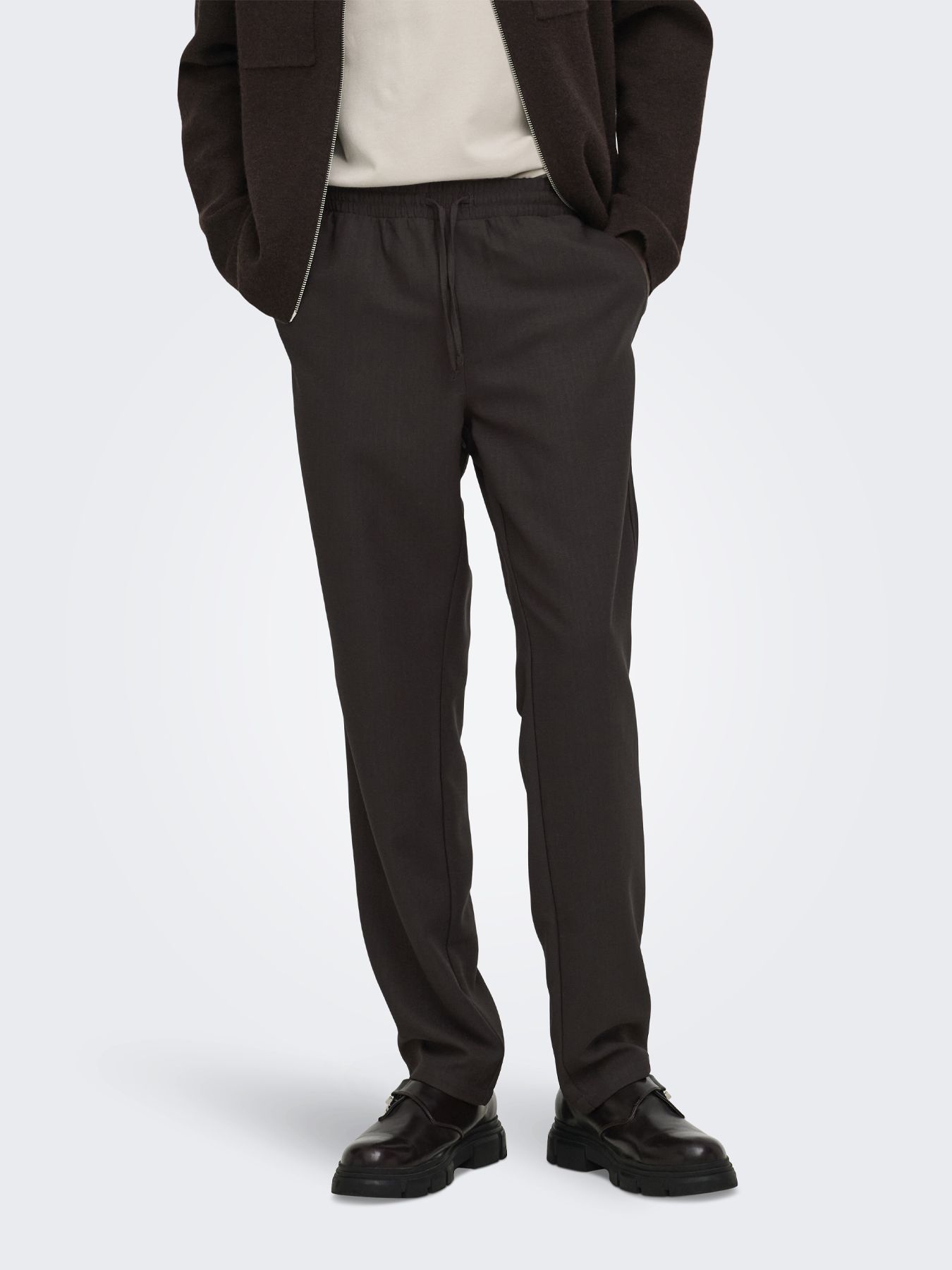 Only & Sons ONSHANSI EDGE STRAIGHT PANT Coffee Bean 00121476-EKA26011400003322