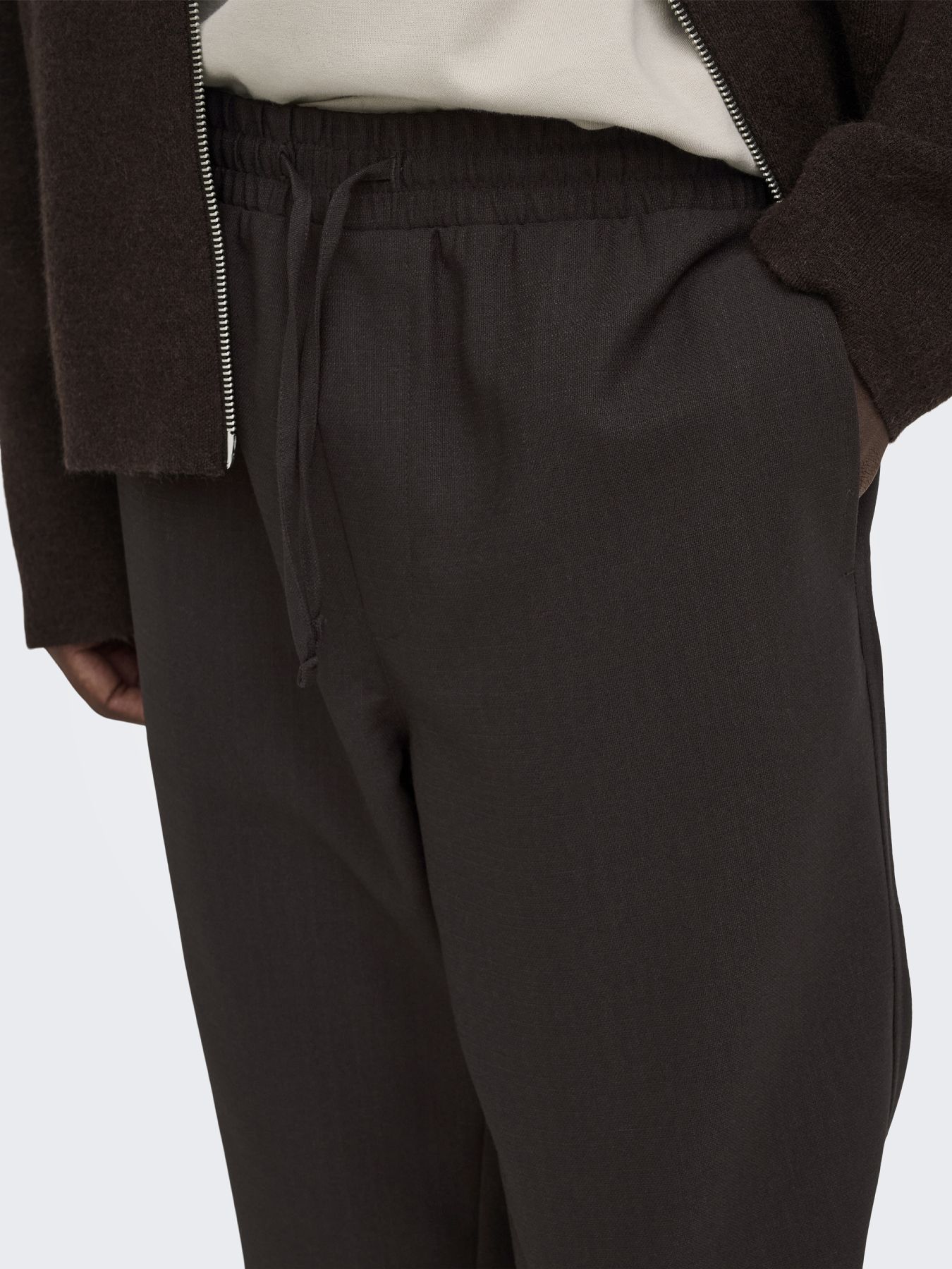 Only & Sons ONSHANSI EDGE STRAIGHT PANT Coffee Bean 2900172127049