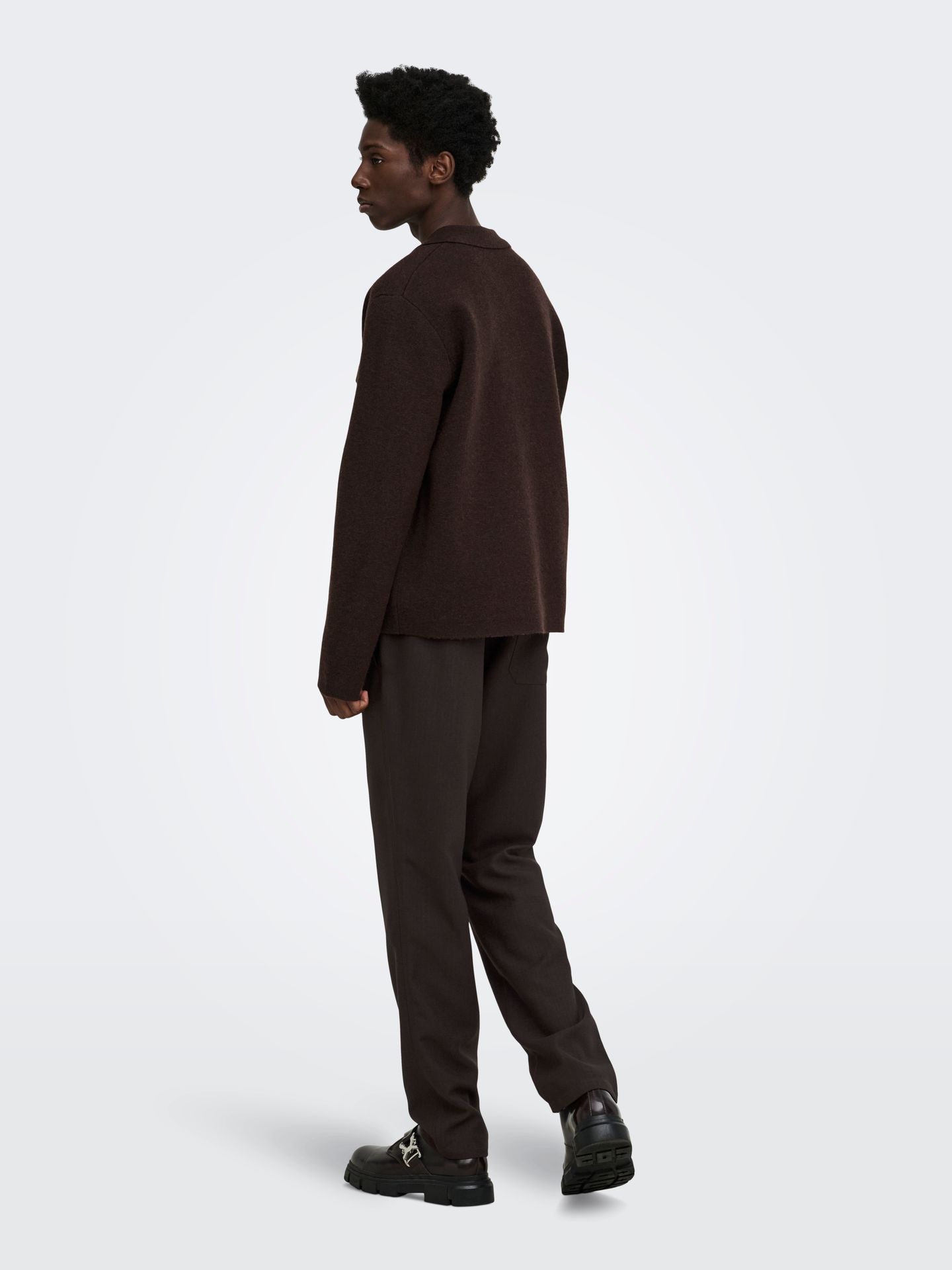 Only & Sons ONSHANSI EDGE STRAIGHT PANT Coffee Bean 2900172127049
