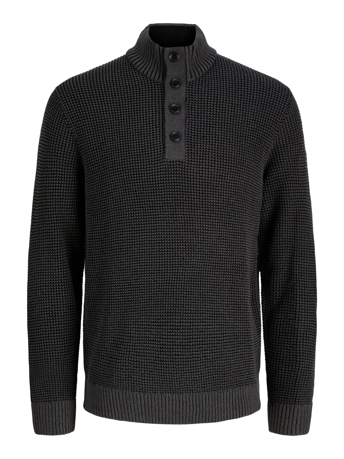 Jack & Jones JJELIAS KNIT HIGH NECK Black/Black & Black 00121599-EKA26011400000260