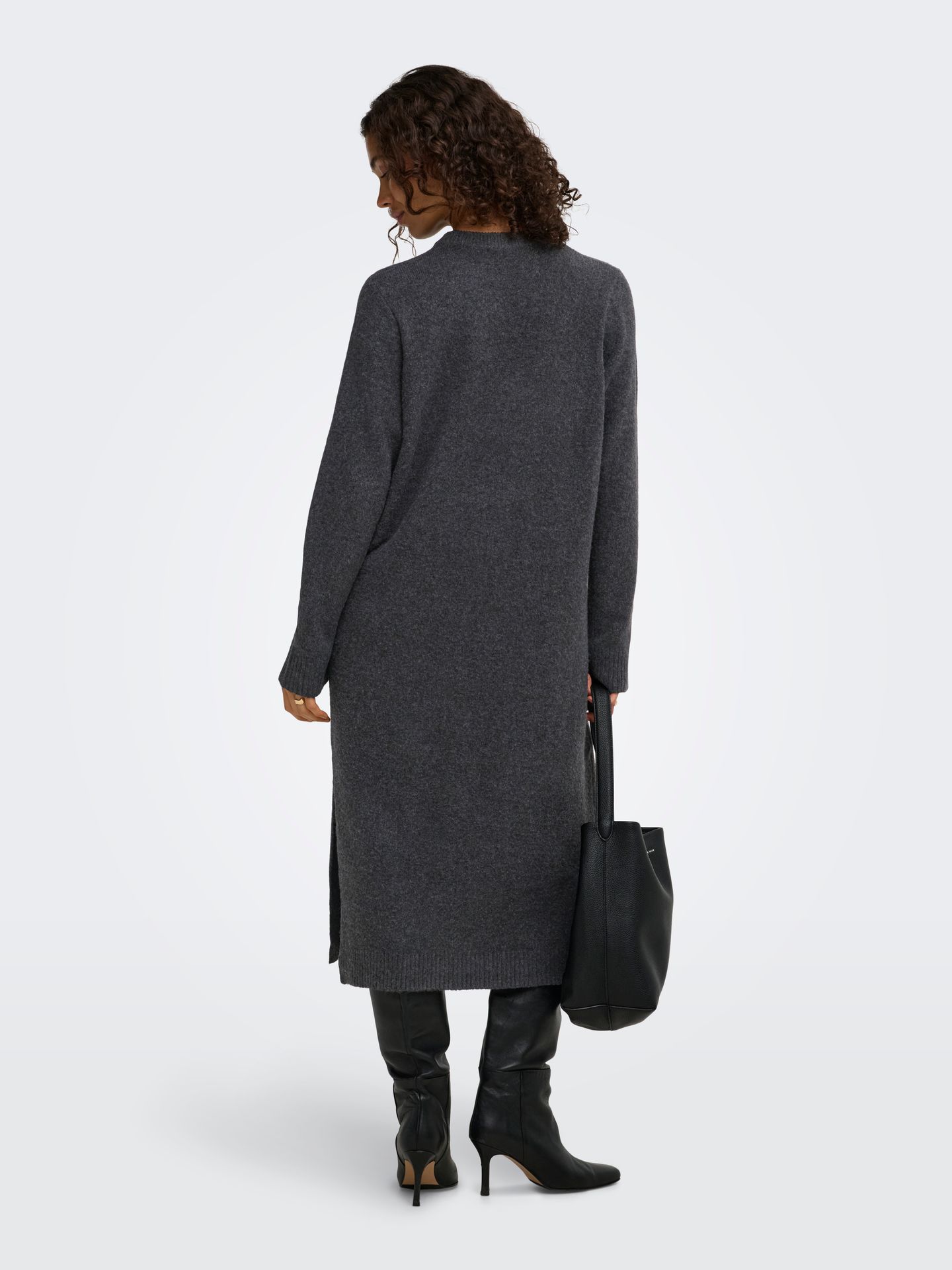 Only JDYSABRINA L/S DRESS KNT Phantom/Amore 2900172317068