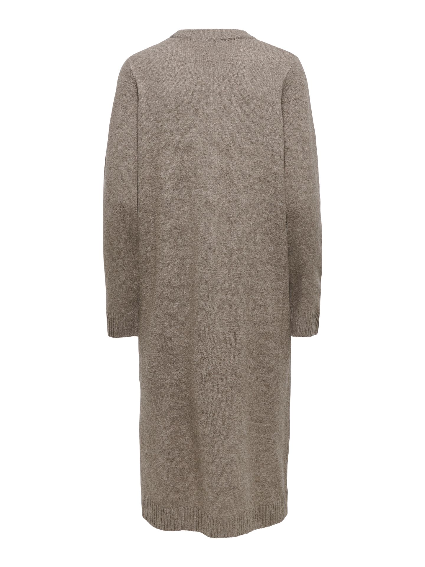 Only JDYSABRINA L/S DRESS KNT Walnut/W. Melange 2900172319055