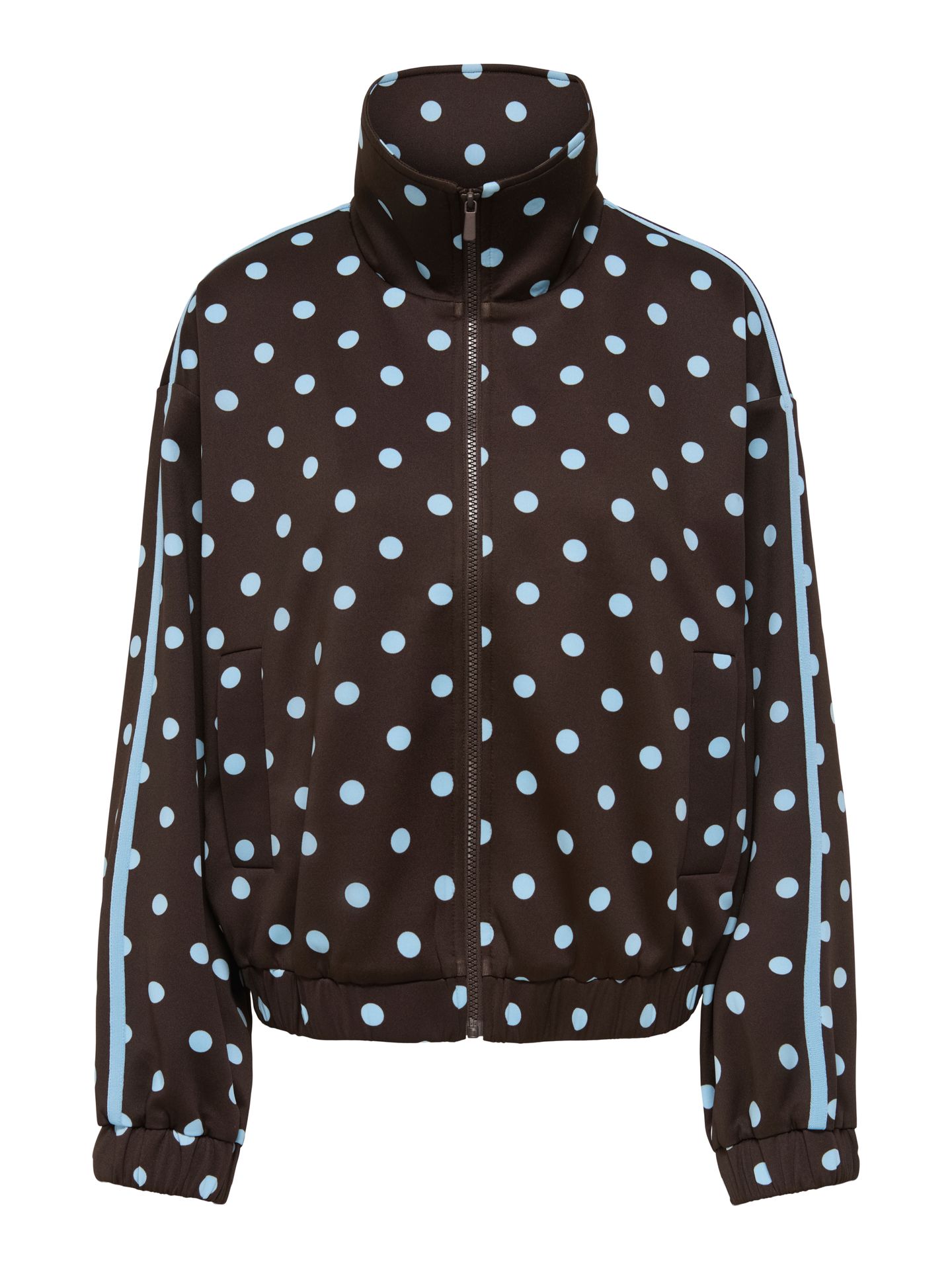 Only ONLDOTIER ZIP JACKET PNT Coffee Bean/Fie dots (Pale lilac) 00121605-EKA26011400003724