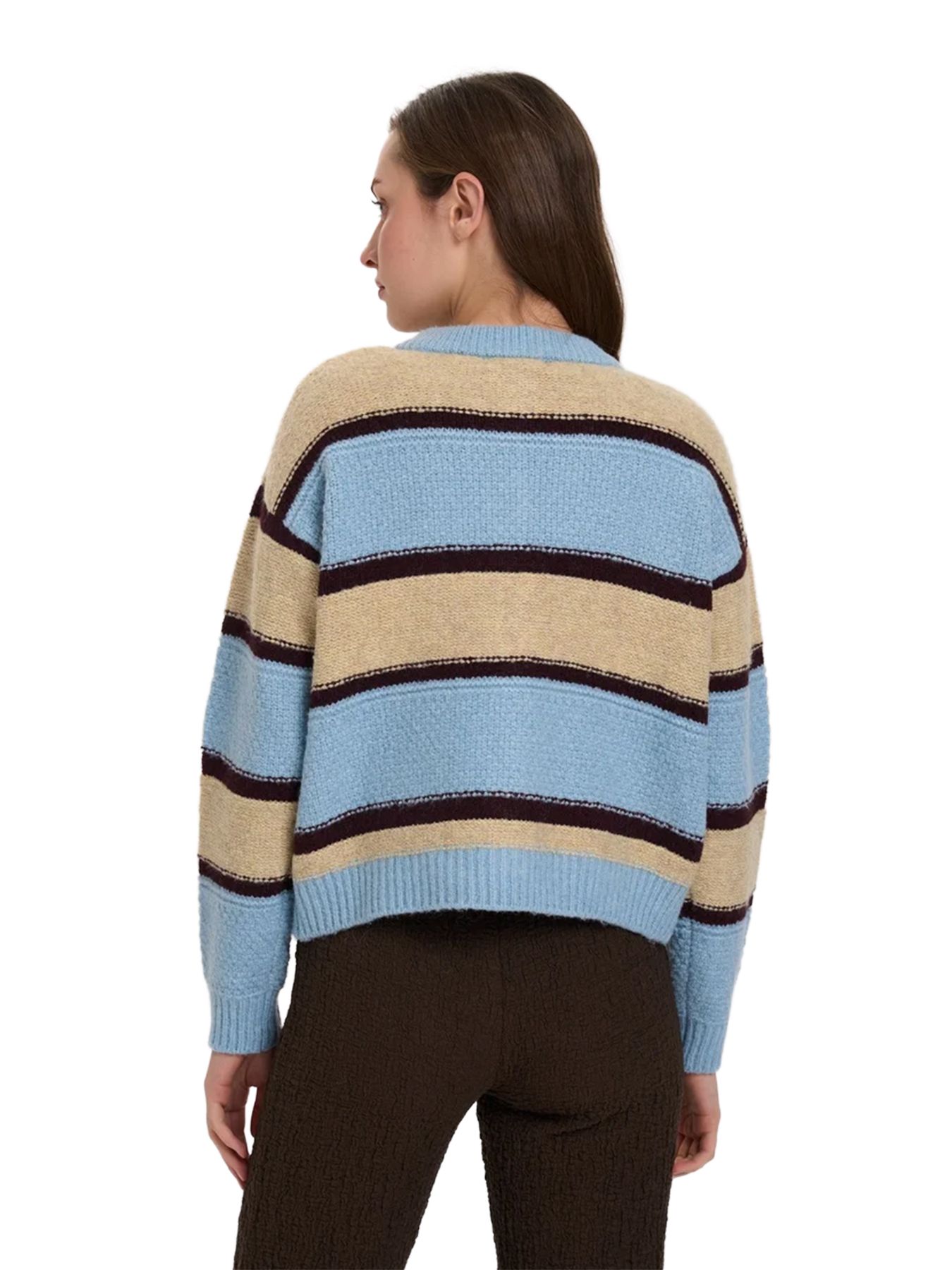 24 Colours Cardigan Multicolor Stripe 2900172369142