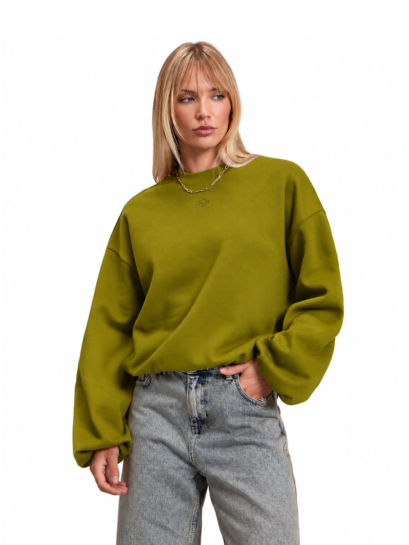 Pink Noir Irea Sweater Avocado 00121629-6402