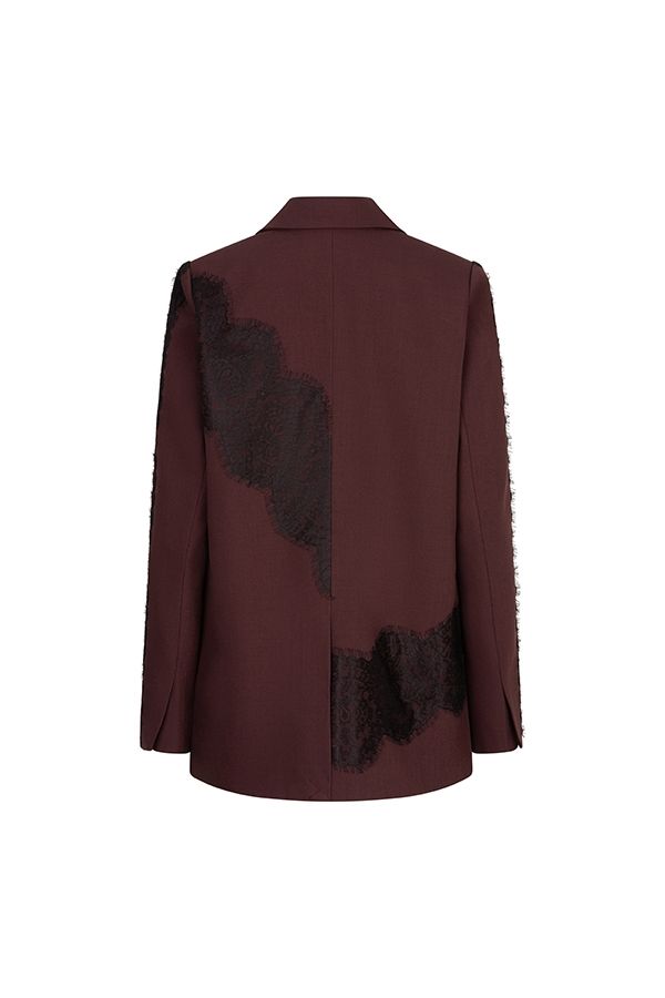 Lofty Manner Blazer Kae - Relaxed Lace 258 burgundy 2900172405031