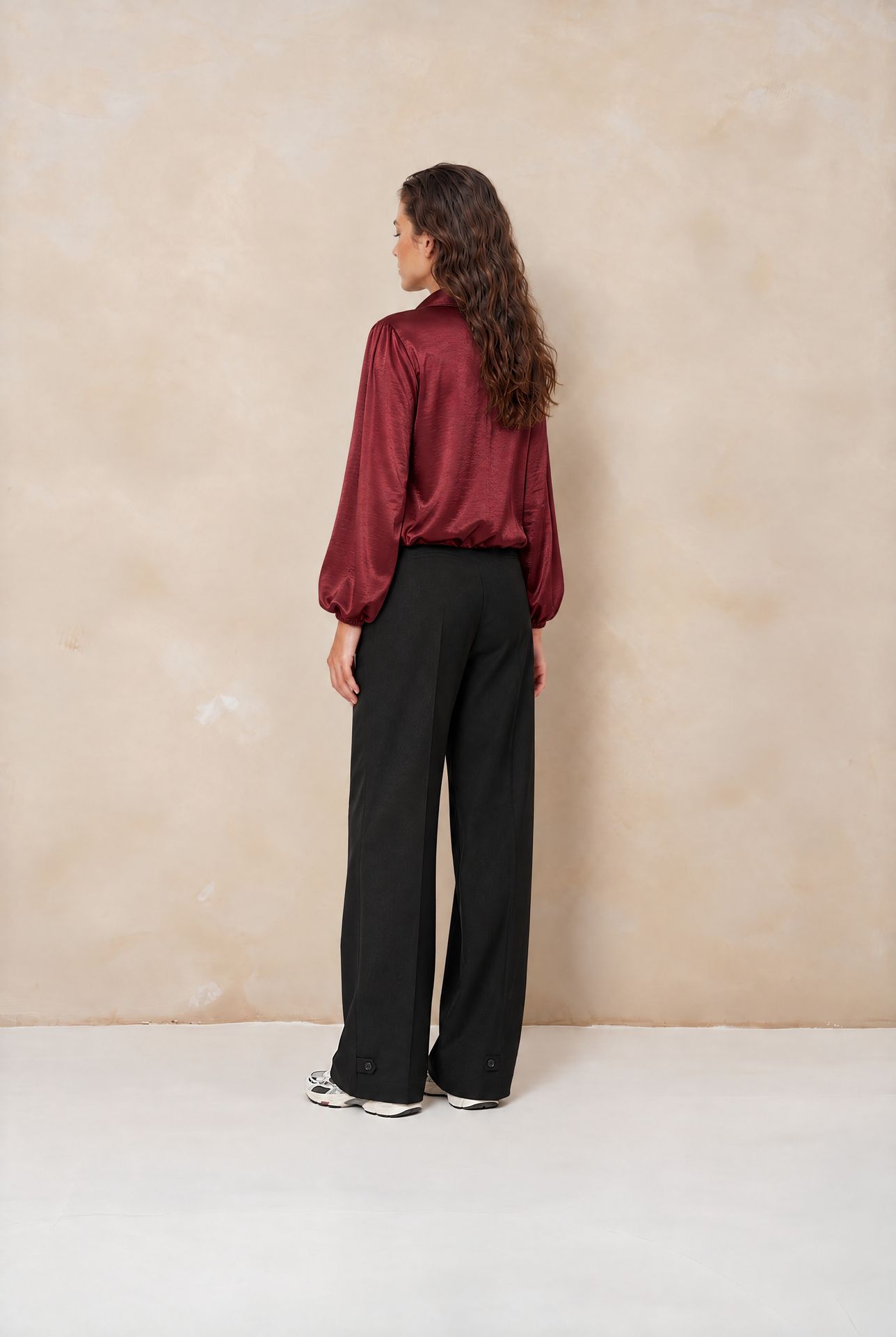 Lofty Manner Jacket Kairi - Satin Bomber 258 burgundy 2900172406045