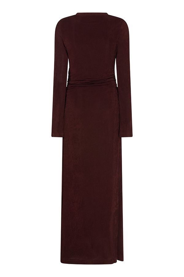 Lofty Manner Dress Kelena - Maxi Bodycon 258 burgundy 2900172407066