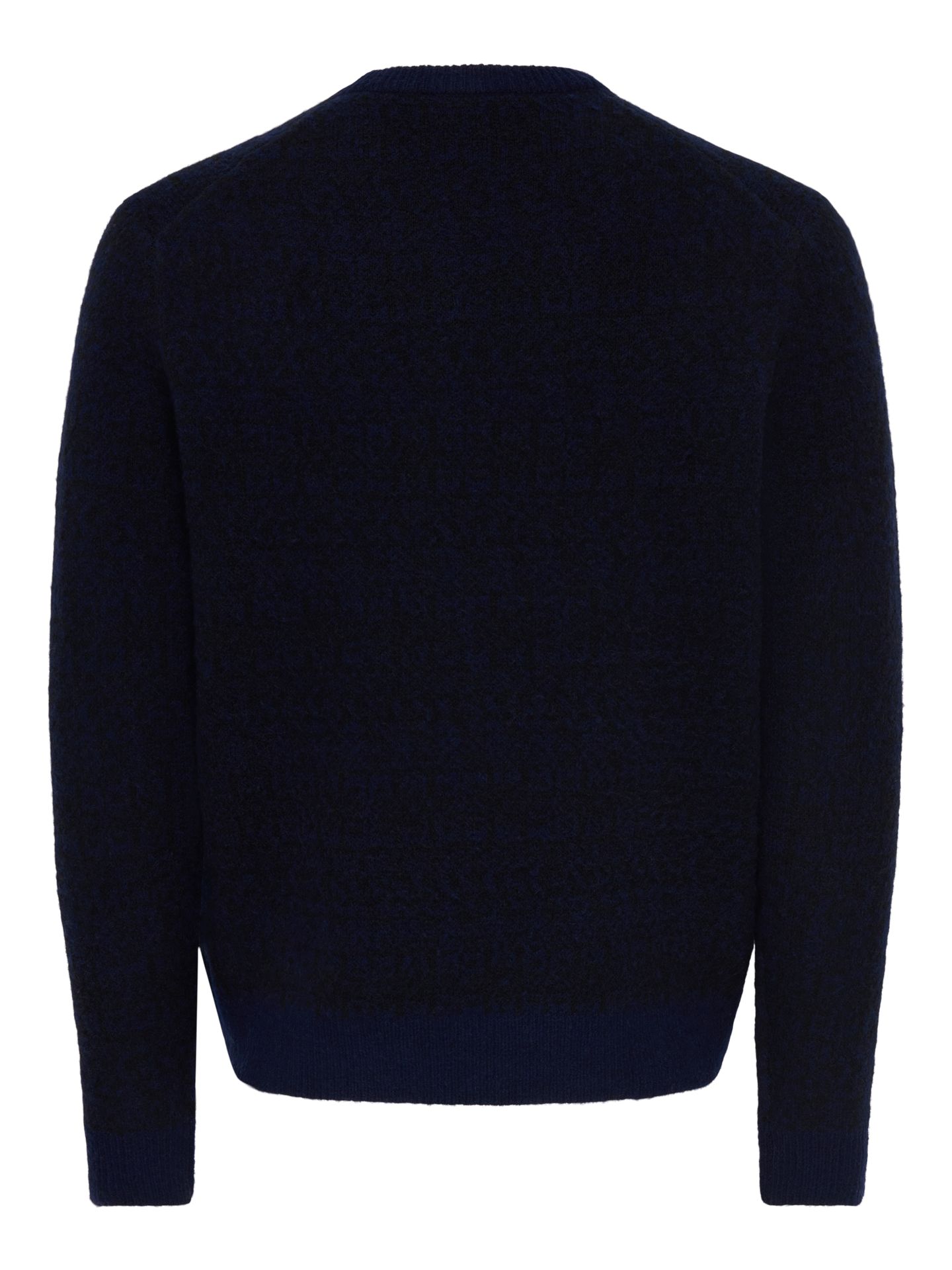 Only & Sons ONSSAGE REG LS WOOL BLEND CREW KNIT Baritone Blue/BLACK 2900172412022