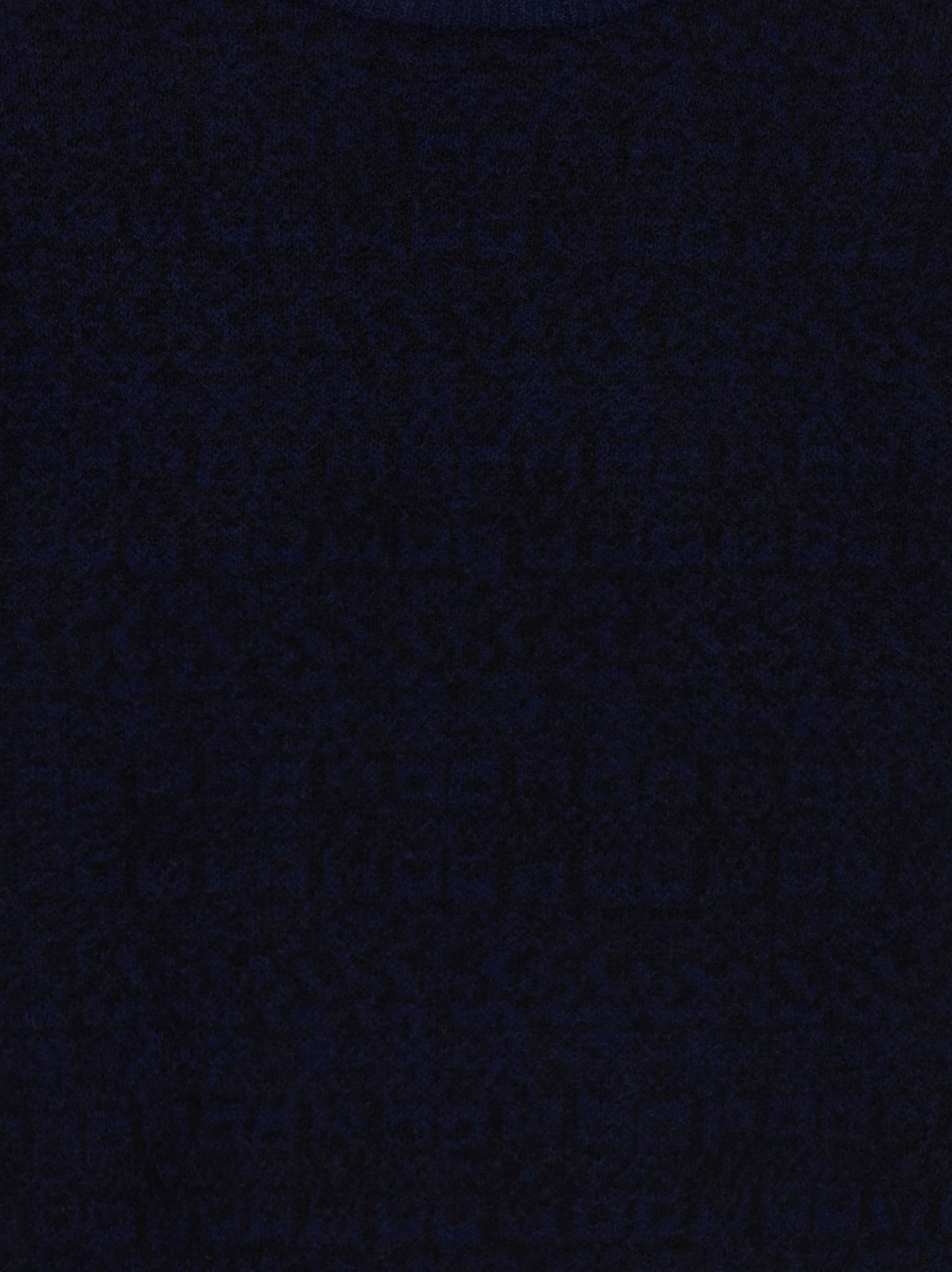 Only & Sons ONSSAGE REG LS WOOL BLEND CREW KNIT Baritone Blue/BLACK 2900172412022