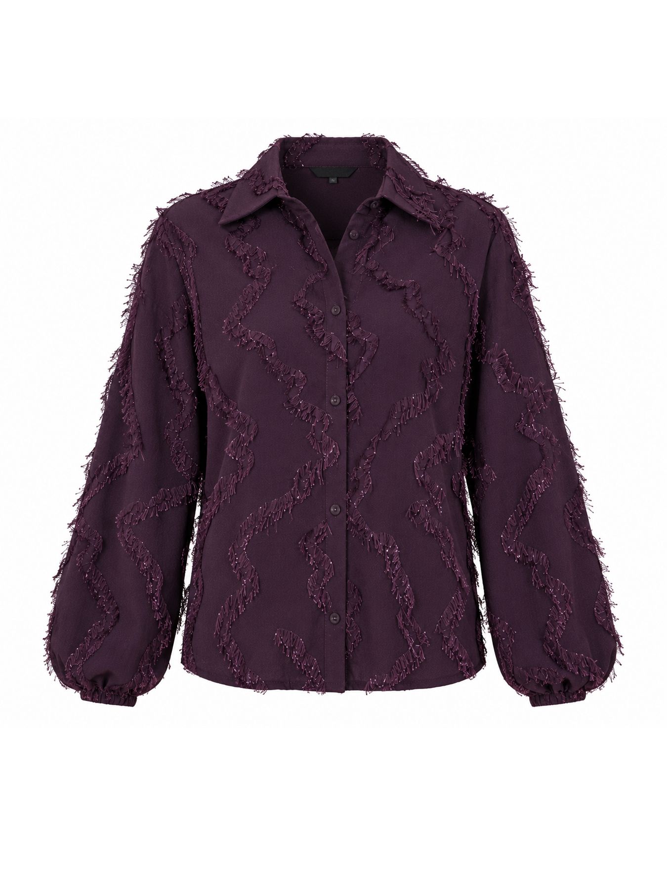 Elvira Blouse madelief Dark Grape 2900172445143