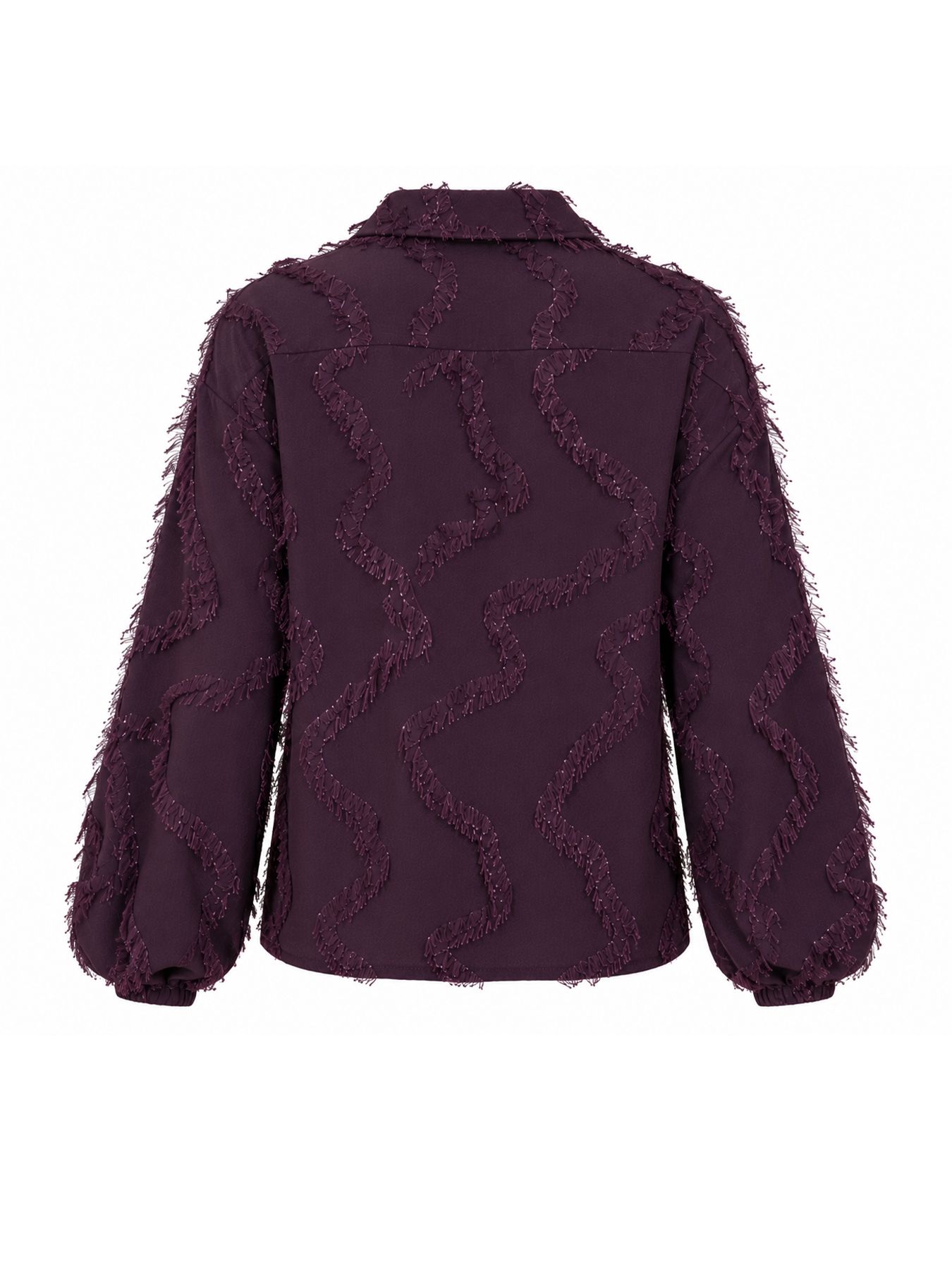 Elvira Blouse madelief Dark Grape 2900172445143