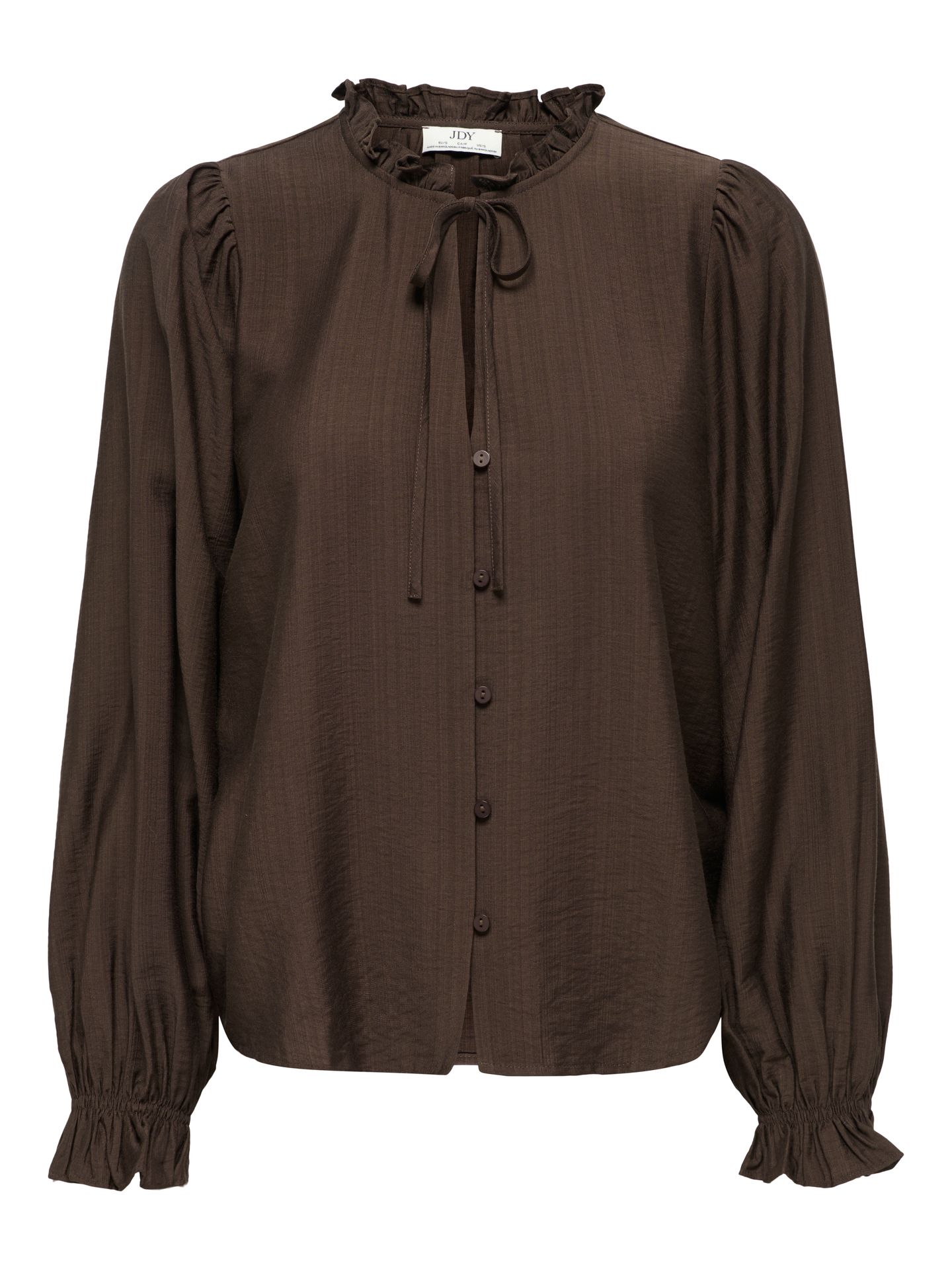 Only JDYVENUS L/S V-NECK STRING SHIRT WV Coffee Bean 00121683-EKA26011400003147