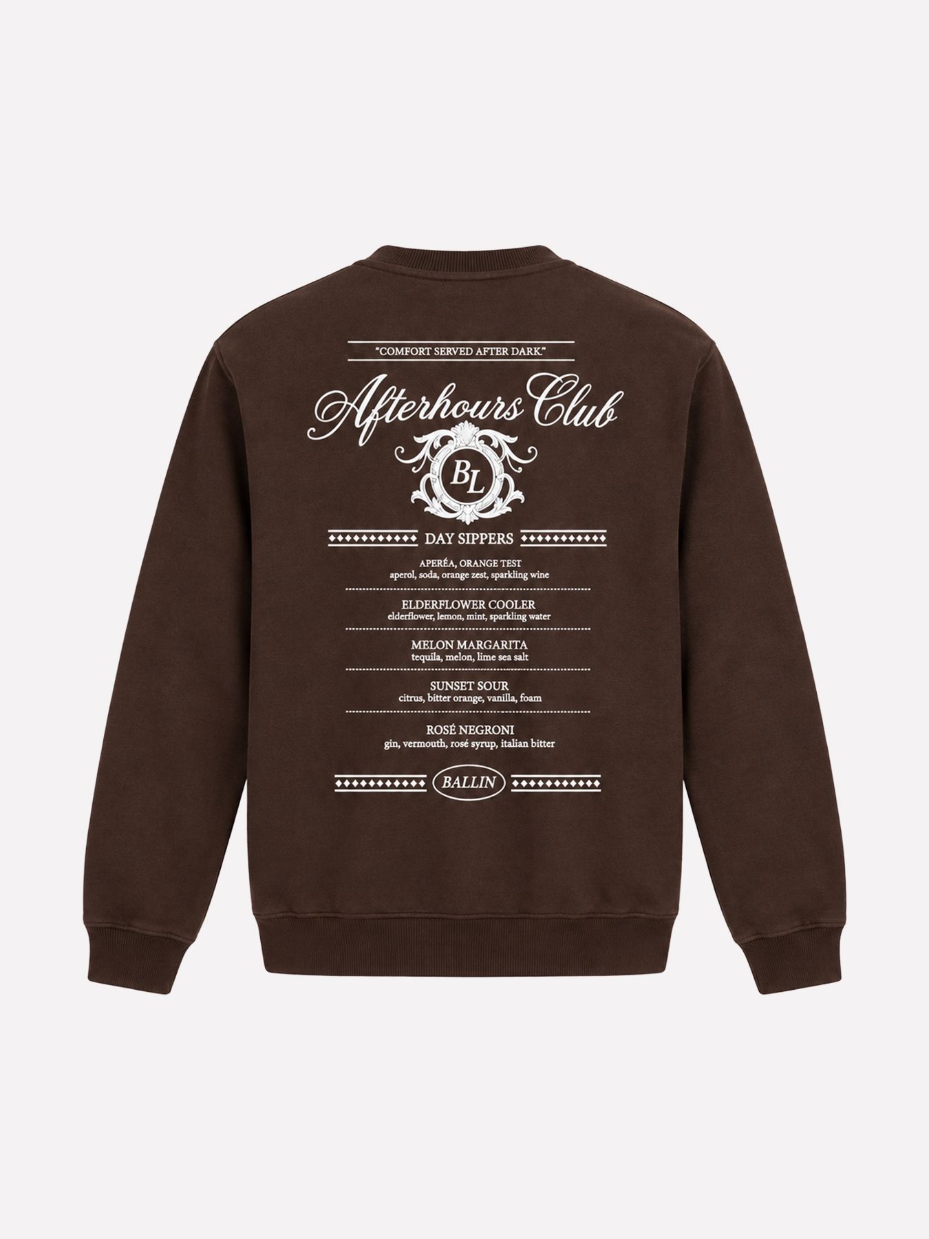 Ballin 2673 crewneck Brown 2900172462065