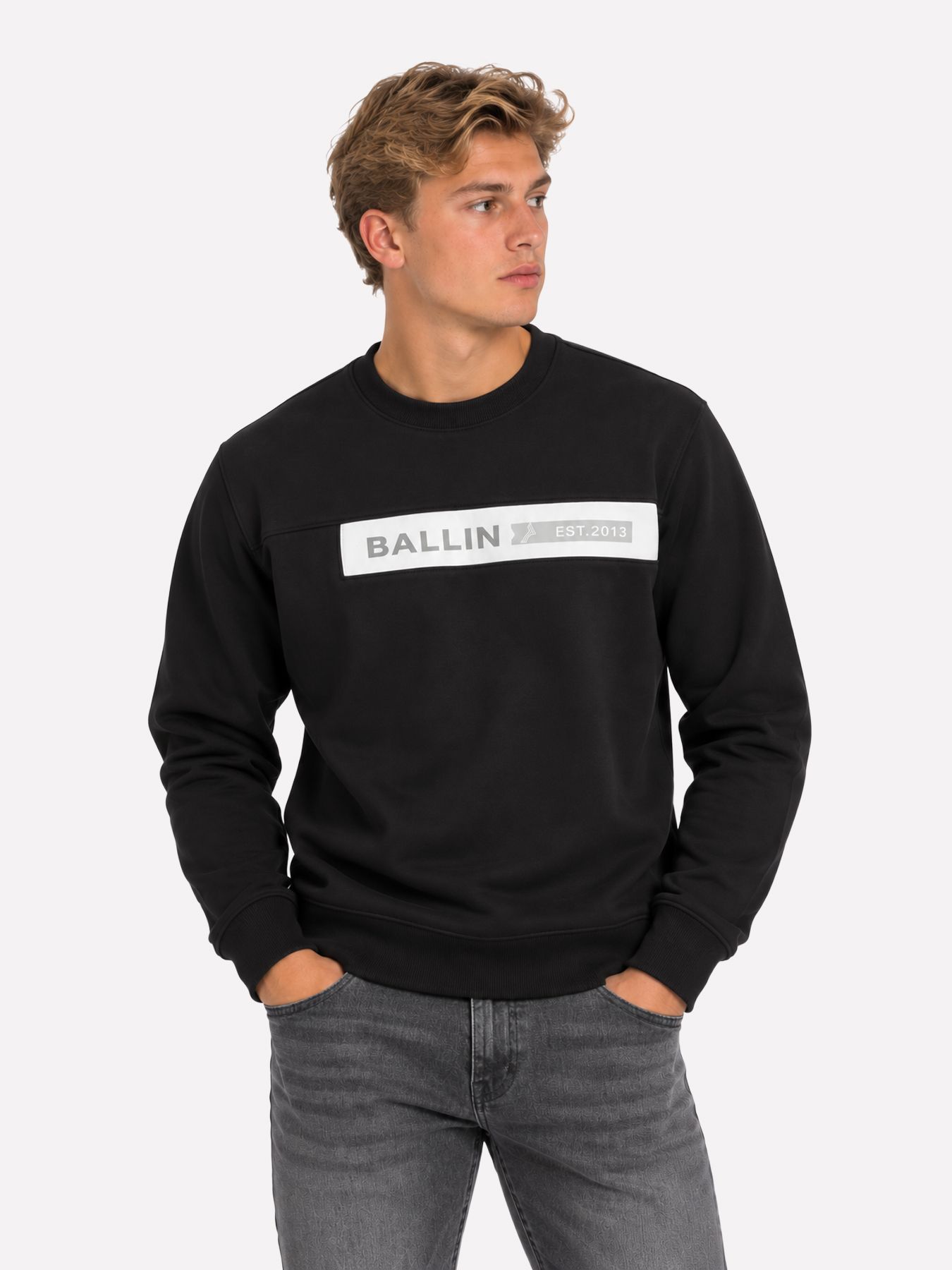 Ballin 2697 crewneck Zwart 00121691-Z1