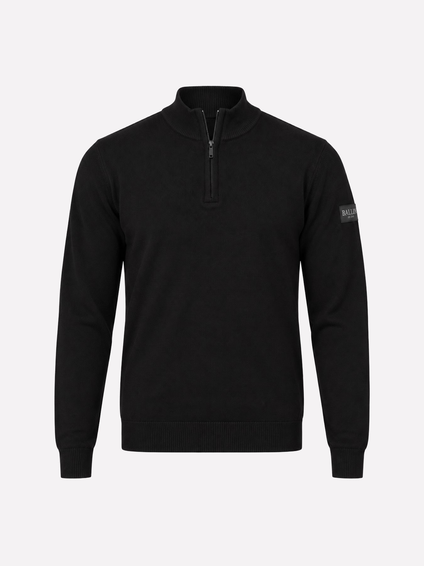 Ballin Half knit zip Black 2900172477090