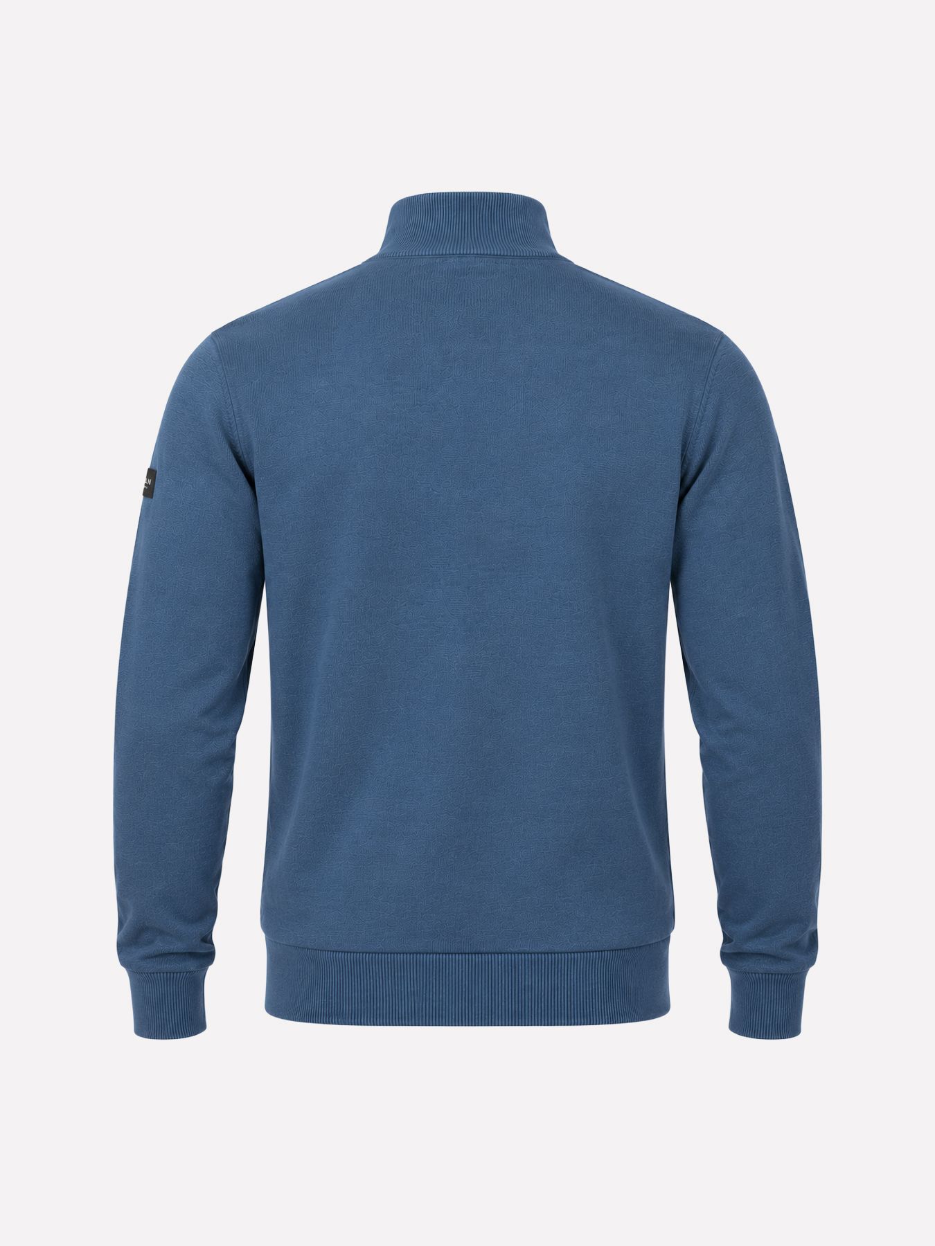 Ballin Half knit zip Steel Blue Grey 2900172478080