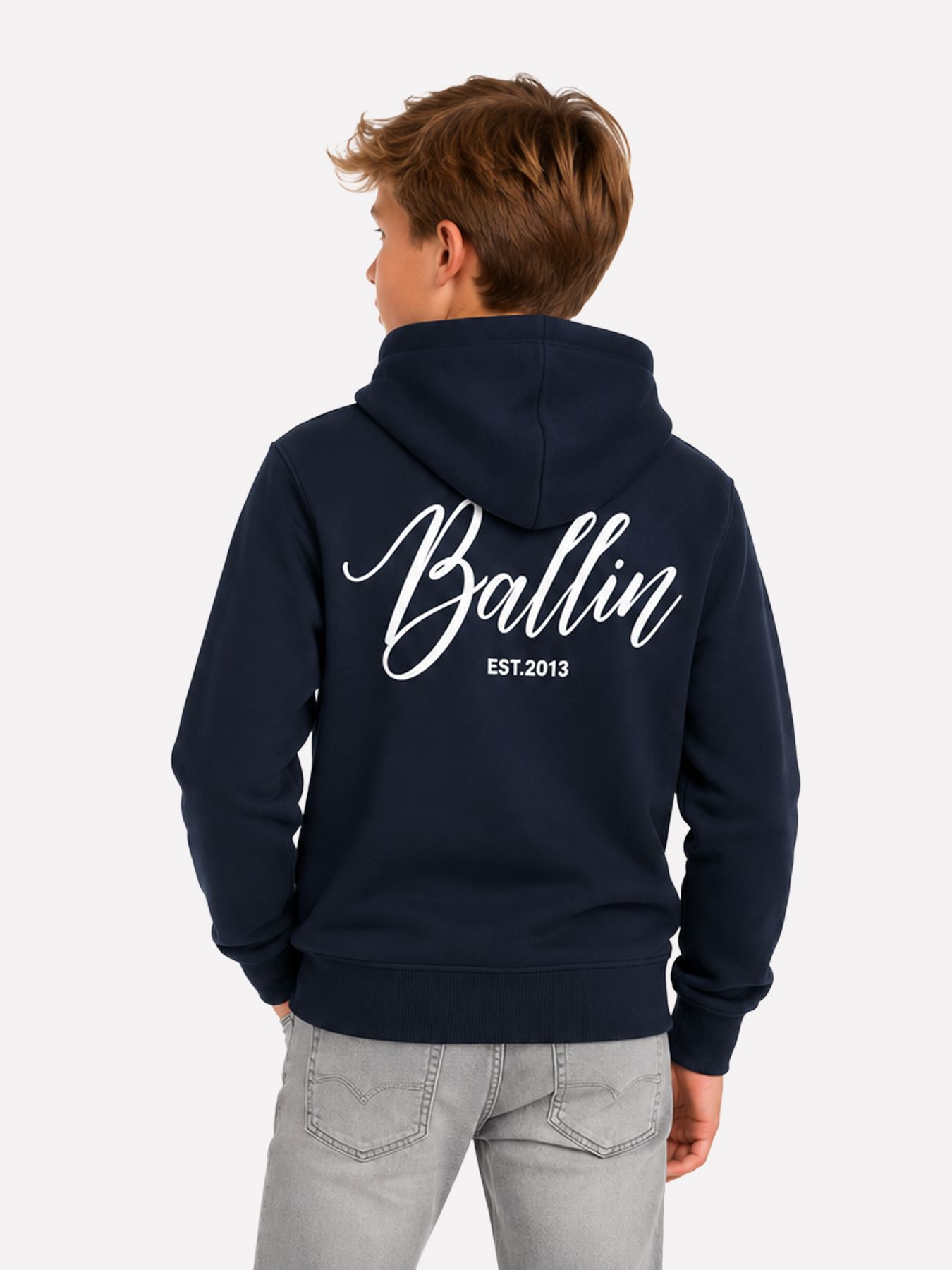 Ballin 5096 kids sweat Navy 2900172484074