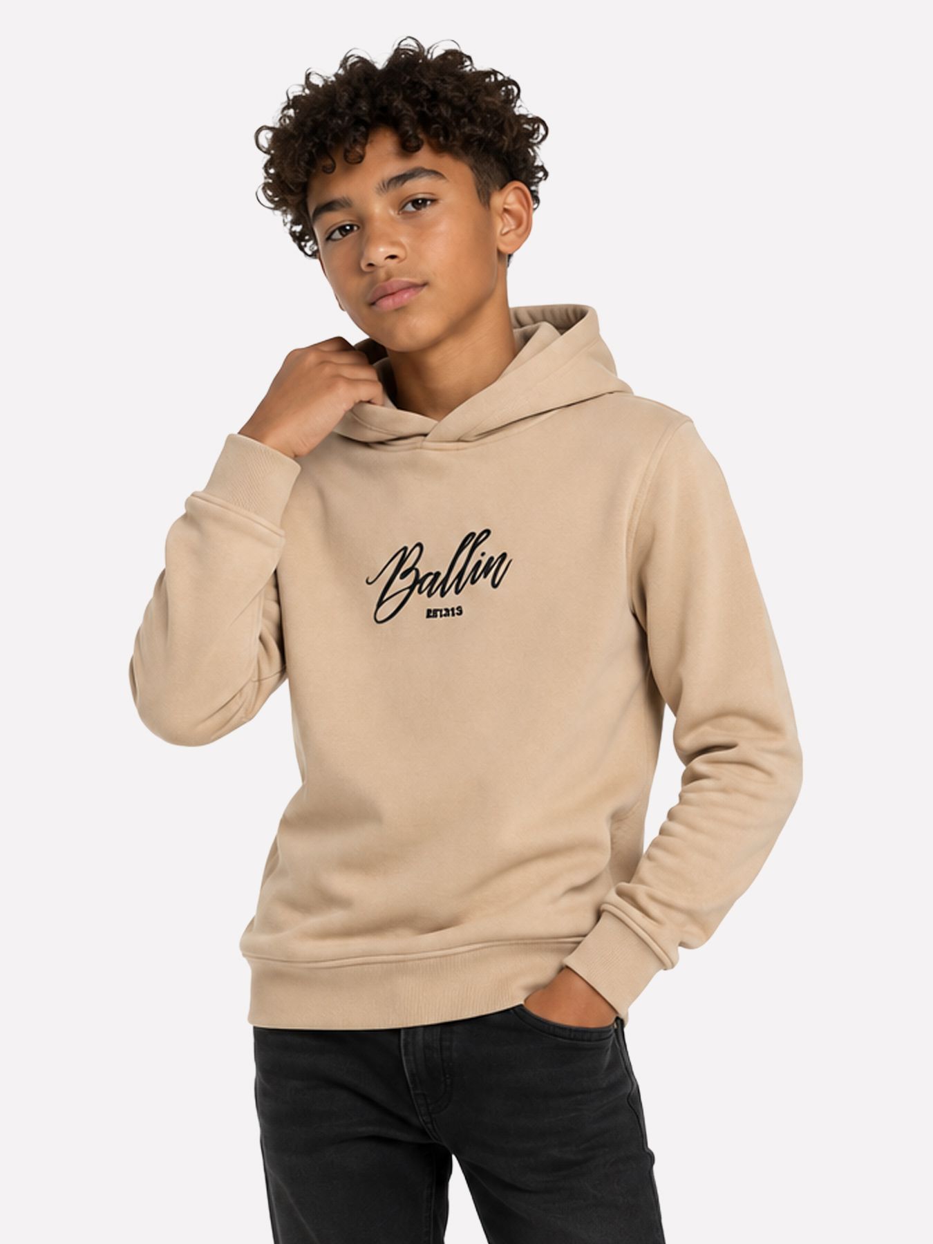 Ballin 5096 kids sweat Sand 00121699-703