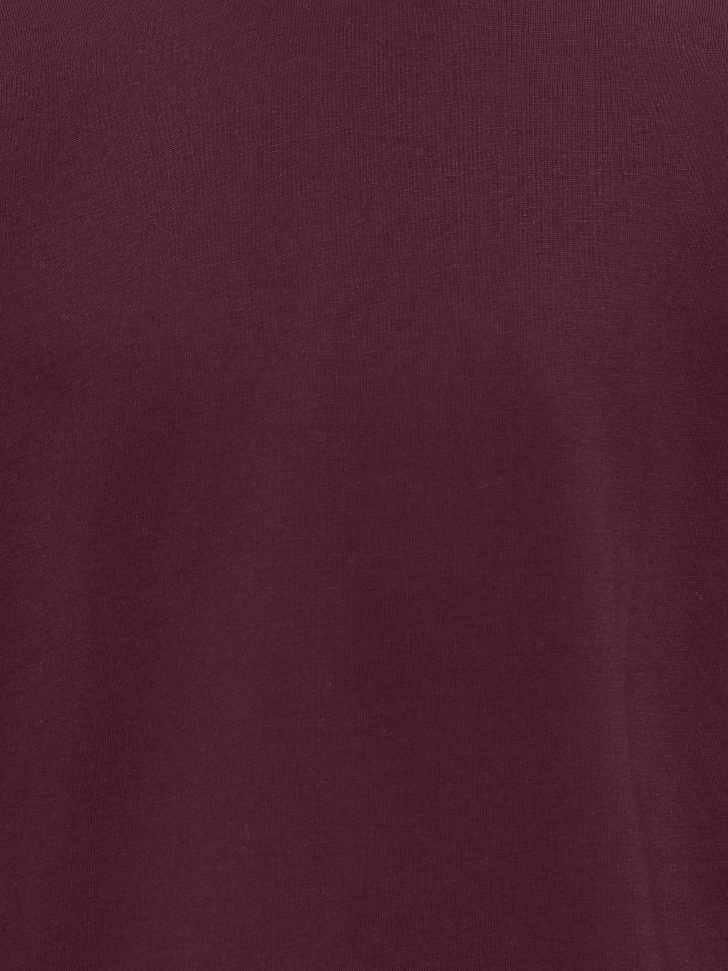 Kids Only KOGKAMIL LS ASSYMETRIC LACE TEE JRS Winetasting/MELANGE 2900172498026