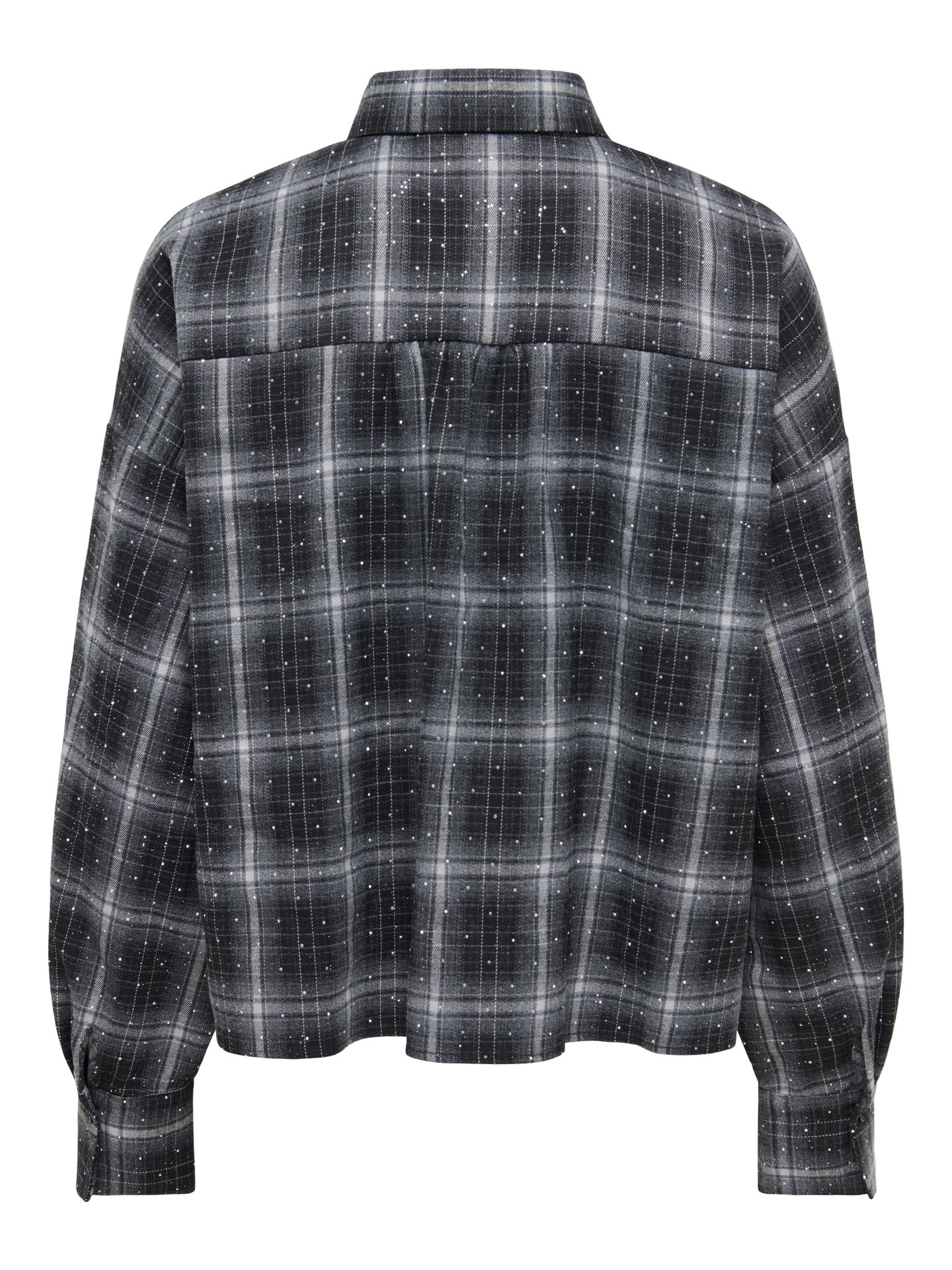 Only ONLILSTON LS GLITTER DETAIL SHIRT W Black/LEO AOP 2900172502044