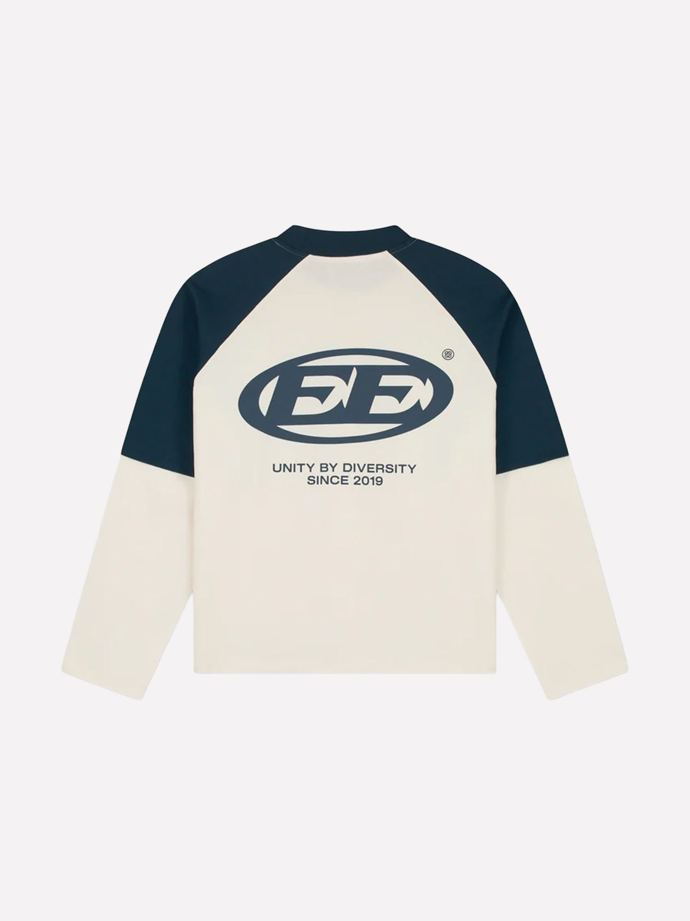 EqualitÃ© Dante Double layer longsleeve Off white/Navy 2900172504062