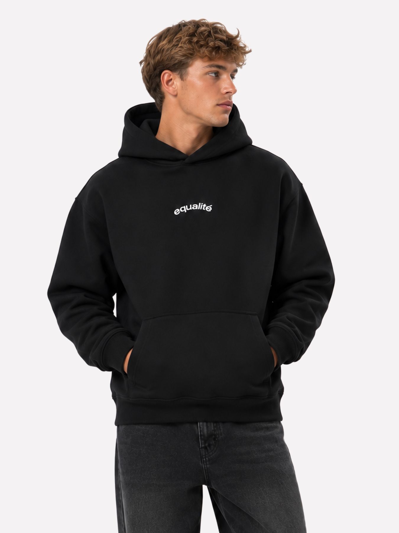 EqualitÃ© Celeste oversized hoodie Black 00121711-999