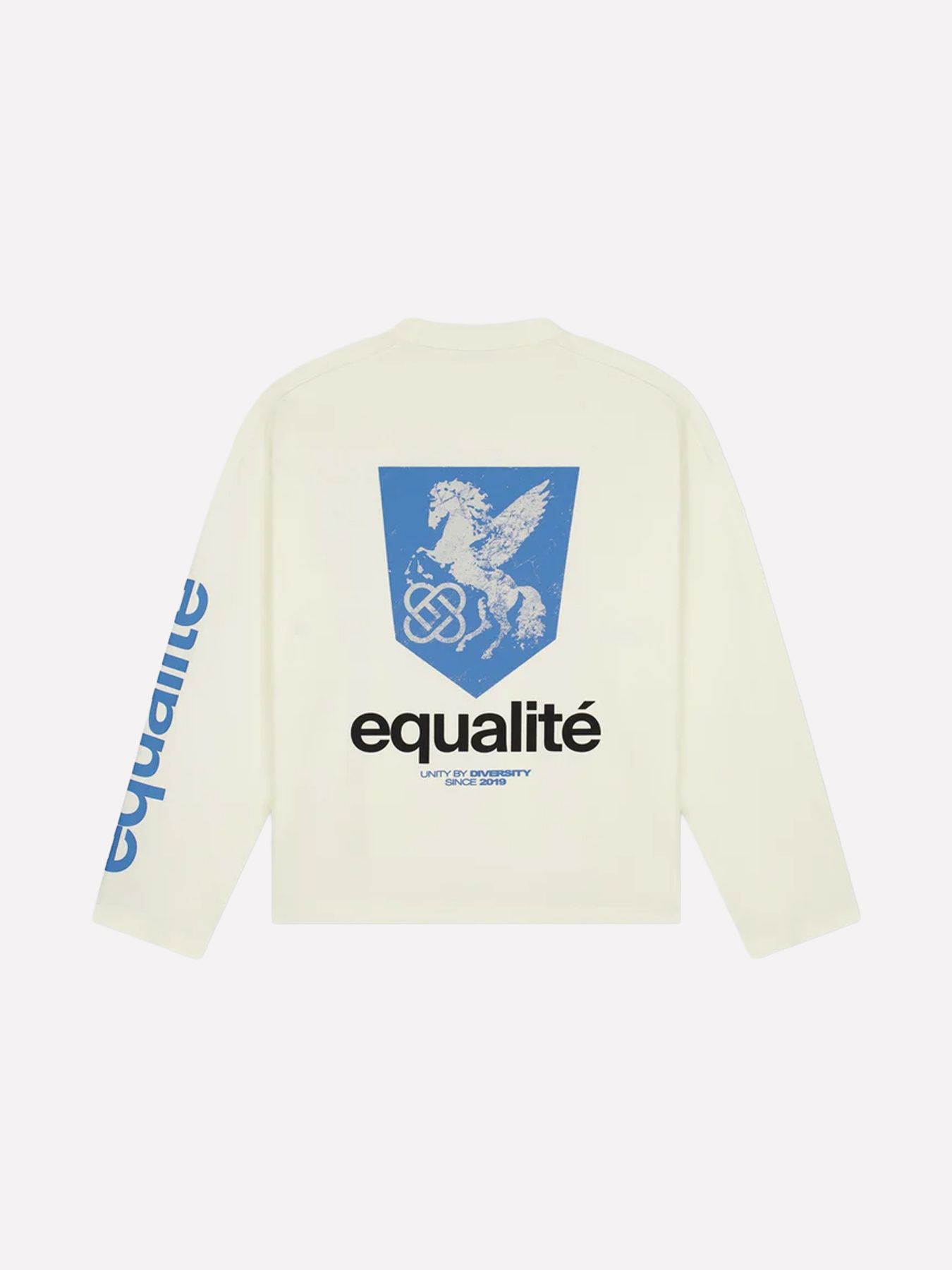 EqualitÃ© Pegasus oversized longsleeve off white 2900172511039