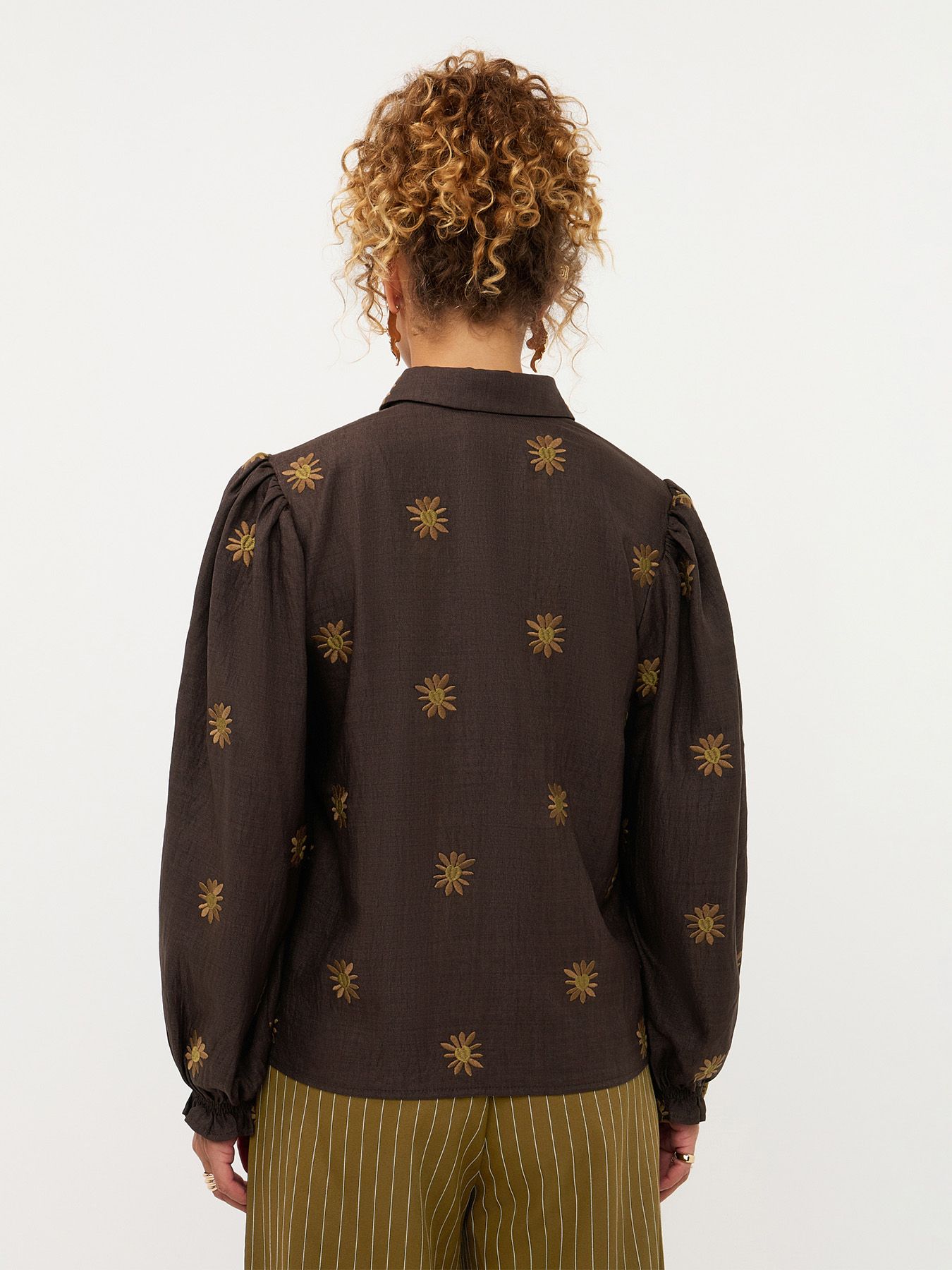 Ydence Blouse Jasmijn D.Brown 2900172534038