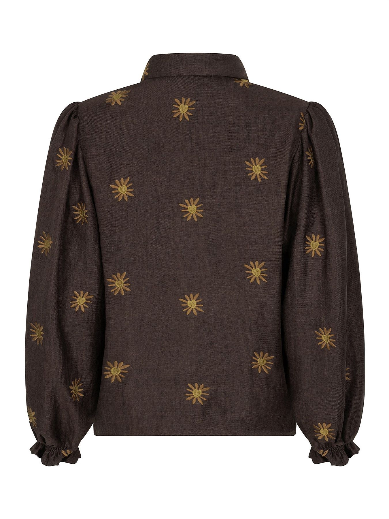 Ydence Blouse Jasmijn D.Brown 2900172534038