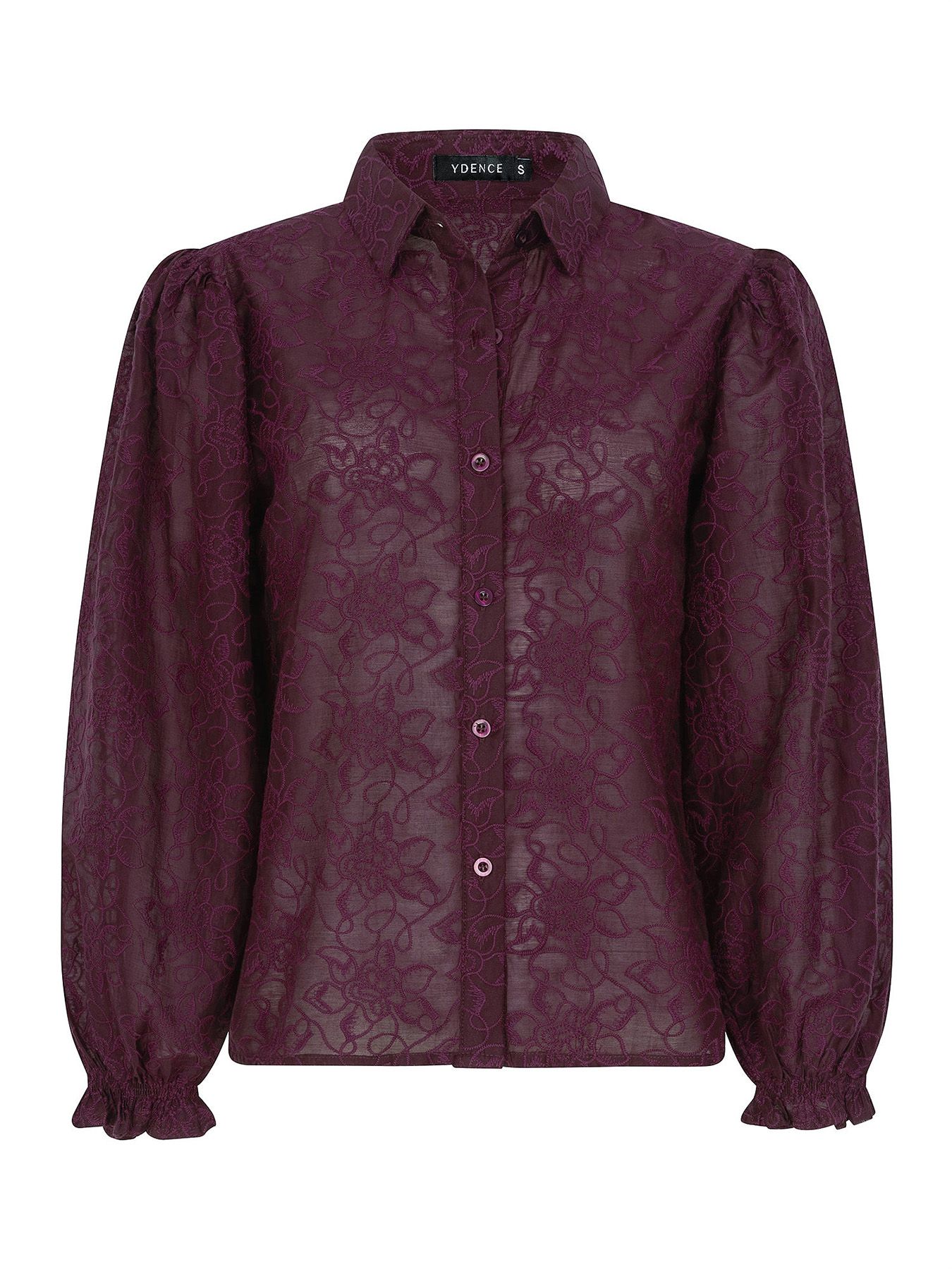 Ydence Blouse Victoria Burgundy 2900172540039