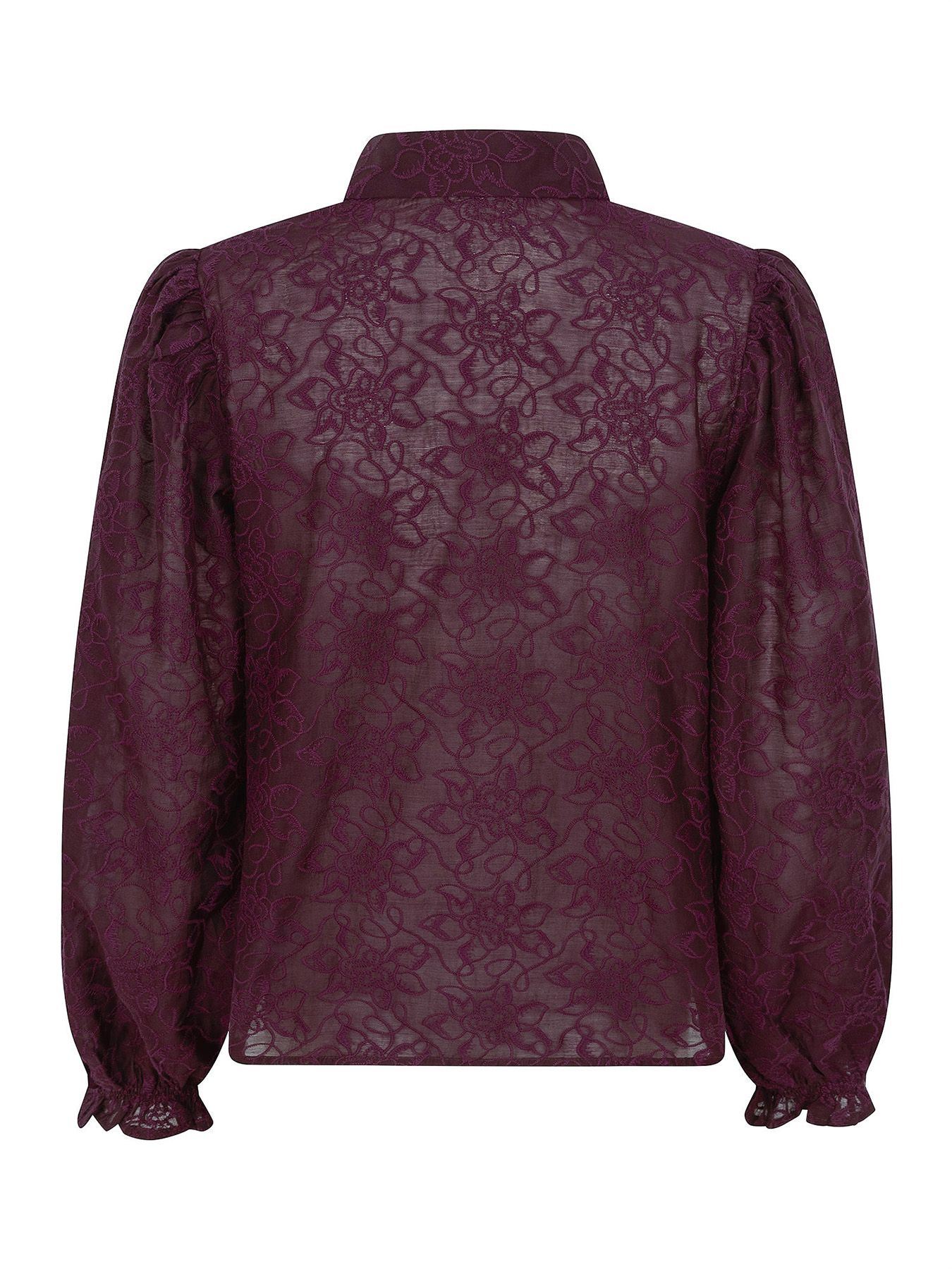 Ydence Blouse Victoria Burgundy 2900172540039