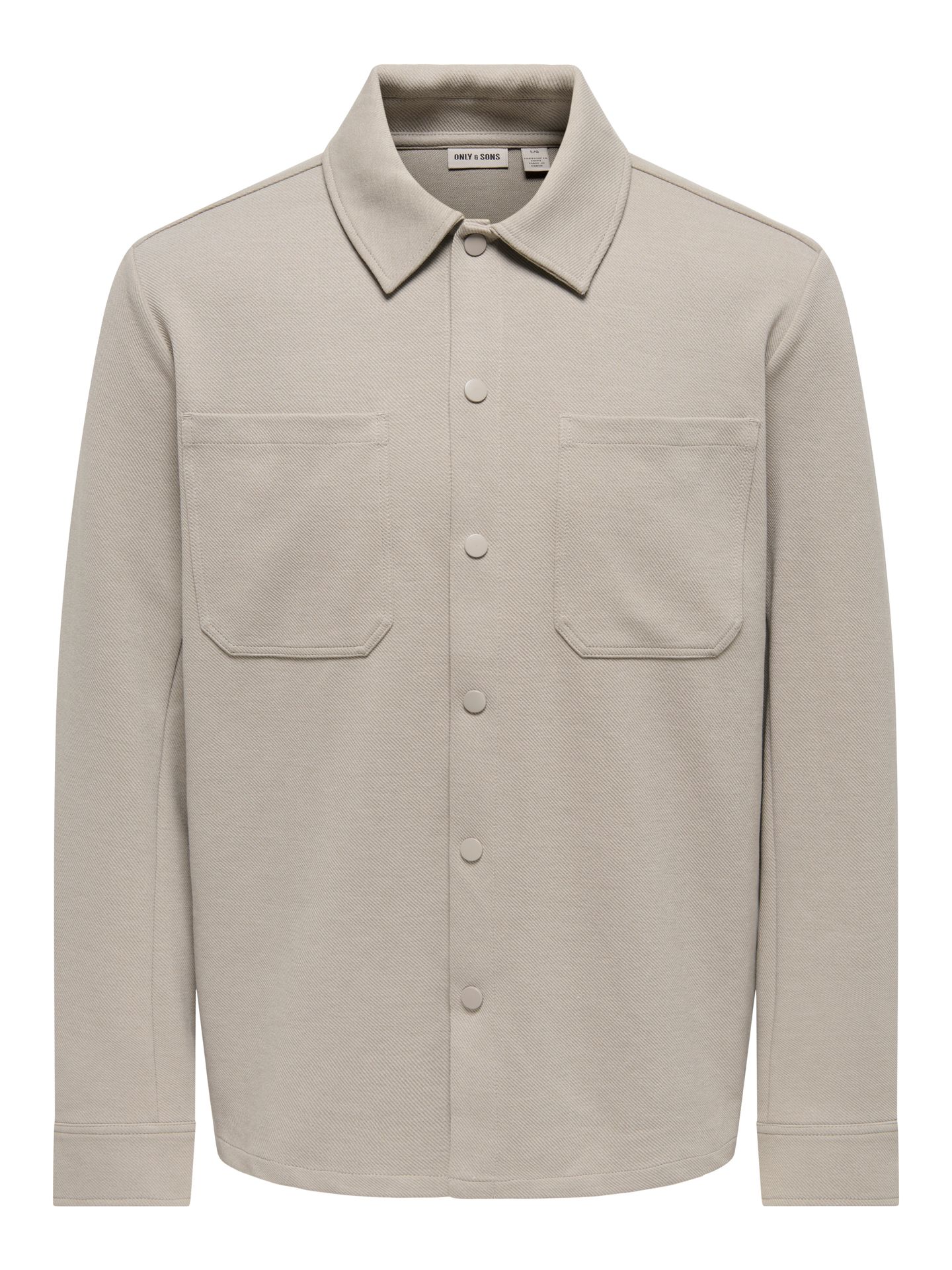 Only & Sons ONSNEWKODYL LS PATCH PKT OVERSHIRT Vintage Khaki/Melange 2900172560037