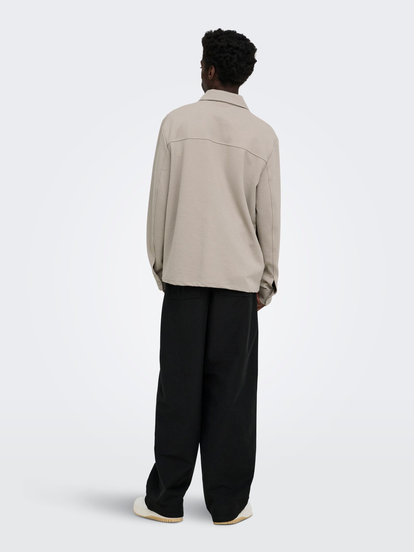 Only & Sons ONSNEWKODYL LS PATCH PKT OVERSHIRT Vintage Khaki/Melange 2900172560037