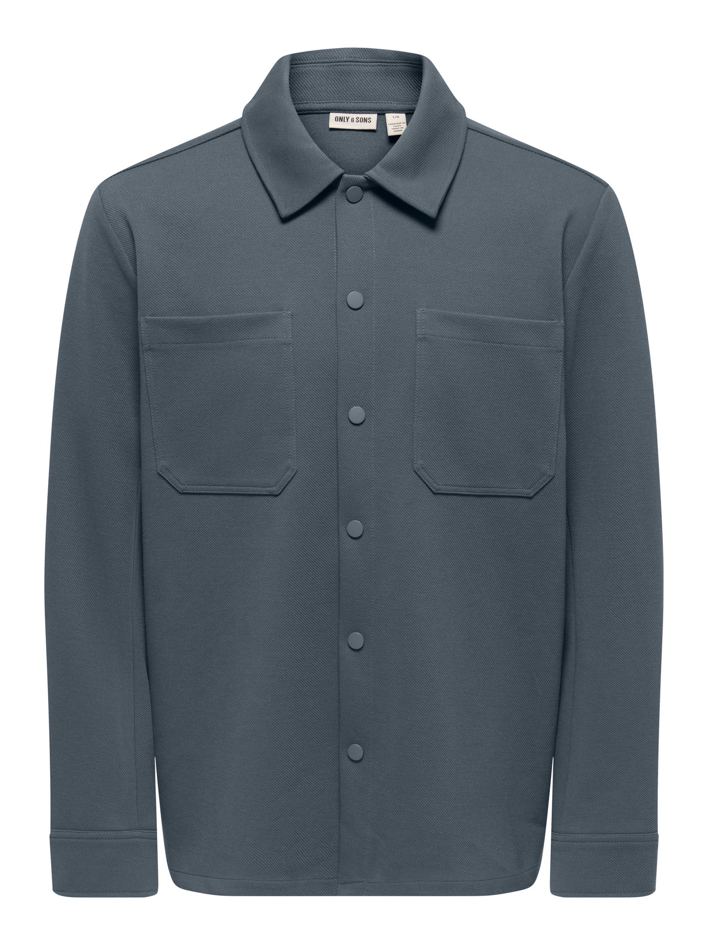 Only & Sons ONSNEWKODYL LS PATCH PKT OVERSHIRT Turbulence 2900172561034