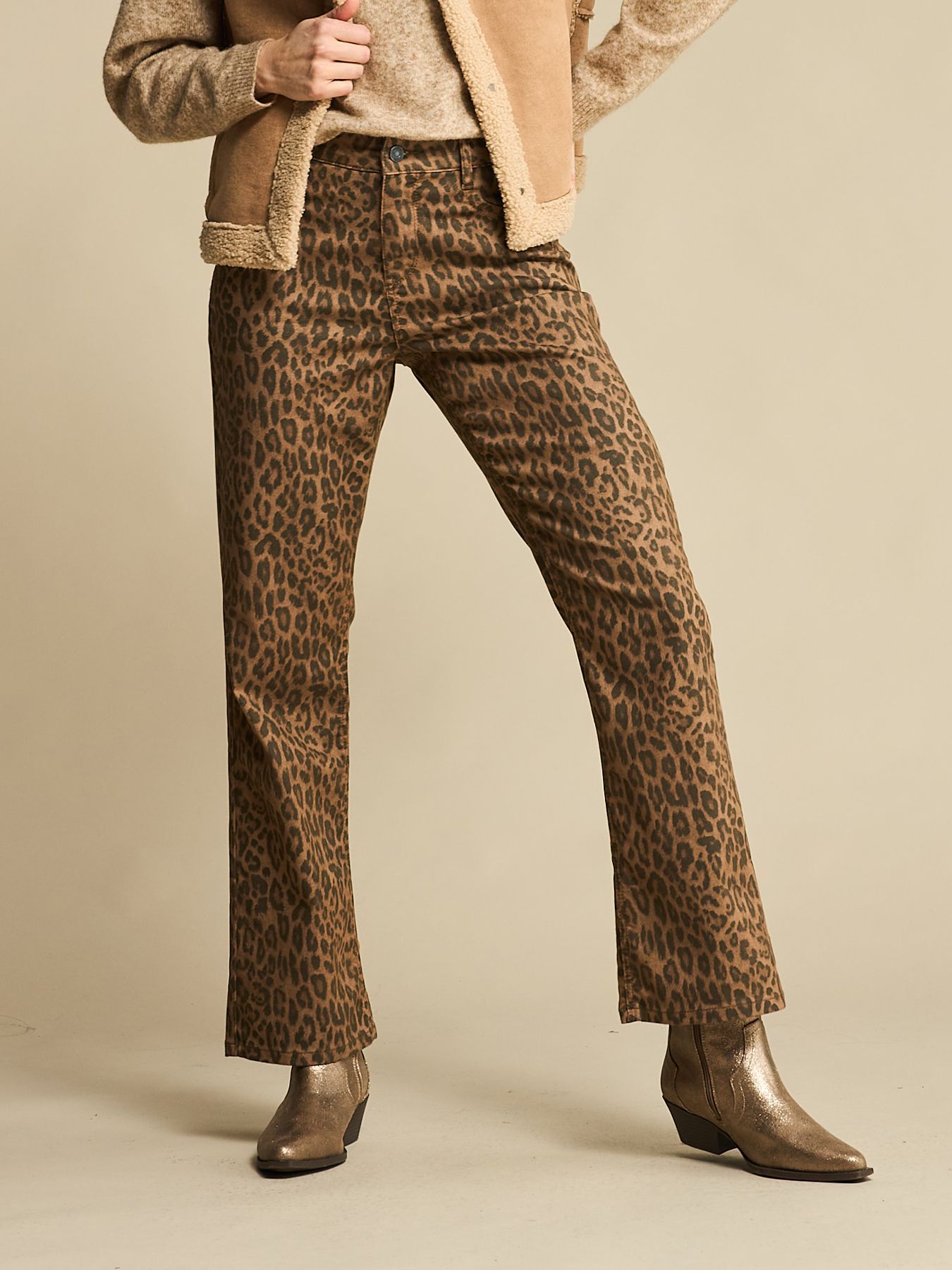 Red Button Kim Leopard  Mid Brown421 2900159972075