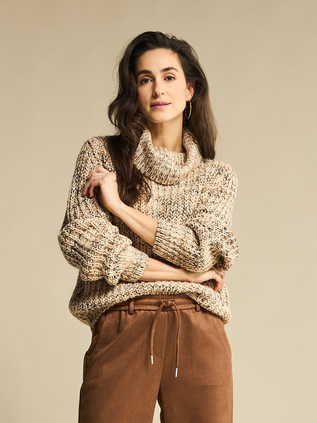 Red Button Cocoon multi sweater brown7 2900153892058 Red Button Cocoon multi sweater brown7 2900153892058